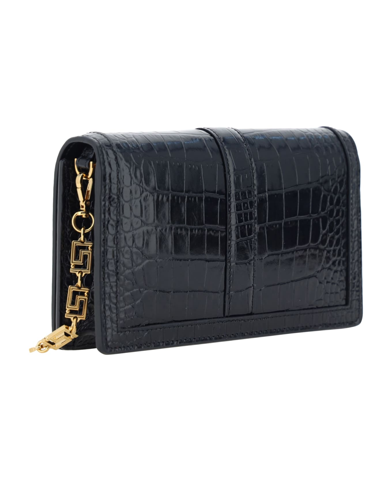 Versace Mini Greca Goddess Bag - Nero/oro Versace