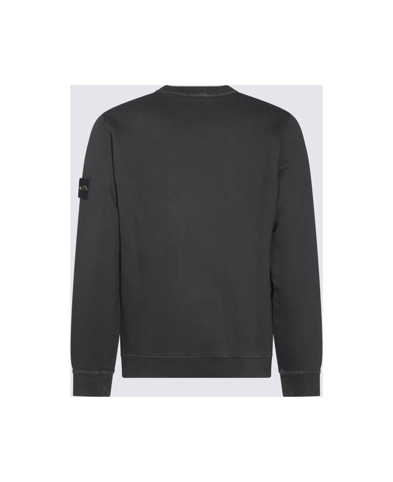 Stone Island Dark Grey Cotton Sweatshirt - Grigio