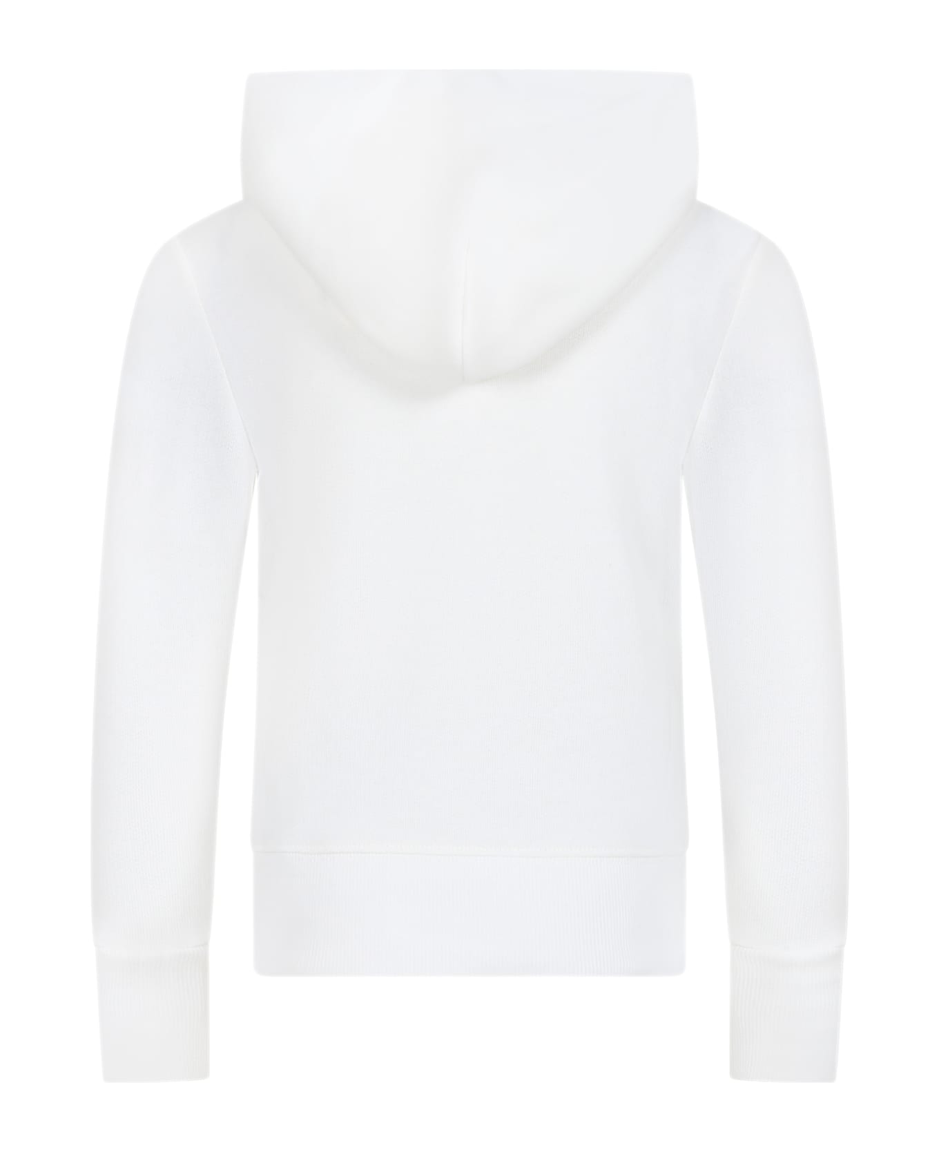 Gucci White Sweatshirt For Boy With Double G - White