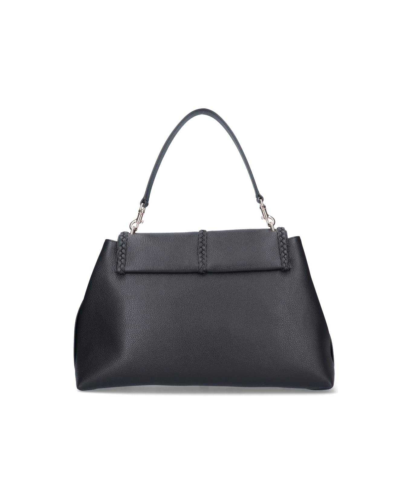 Chloé Penelope Large Leather Bag - Black