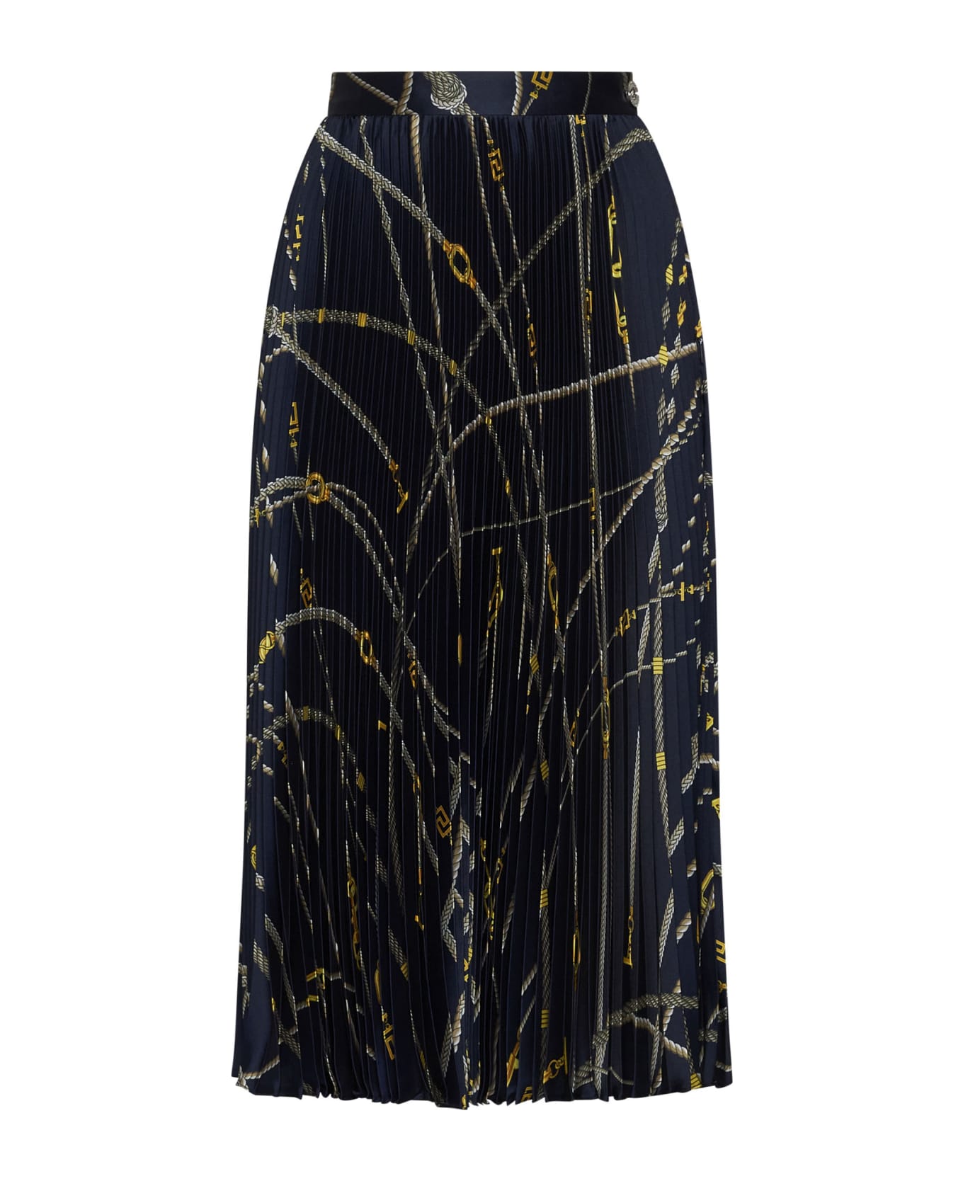 Versace Skirt - Blue gold スカート