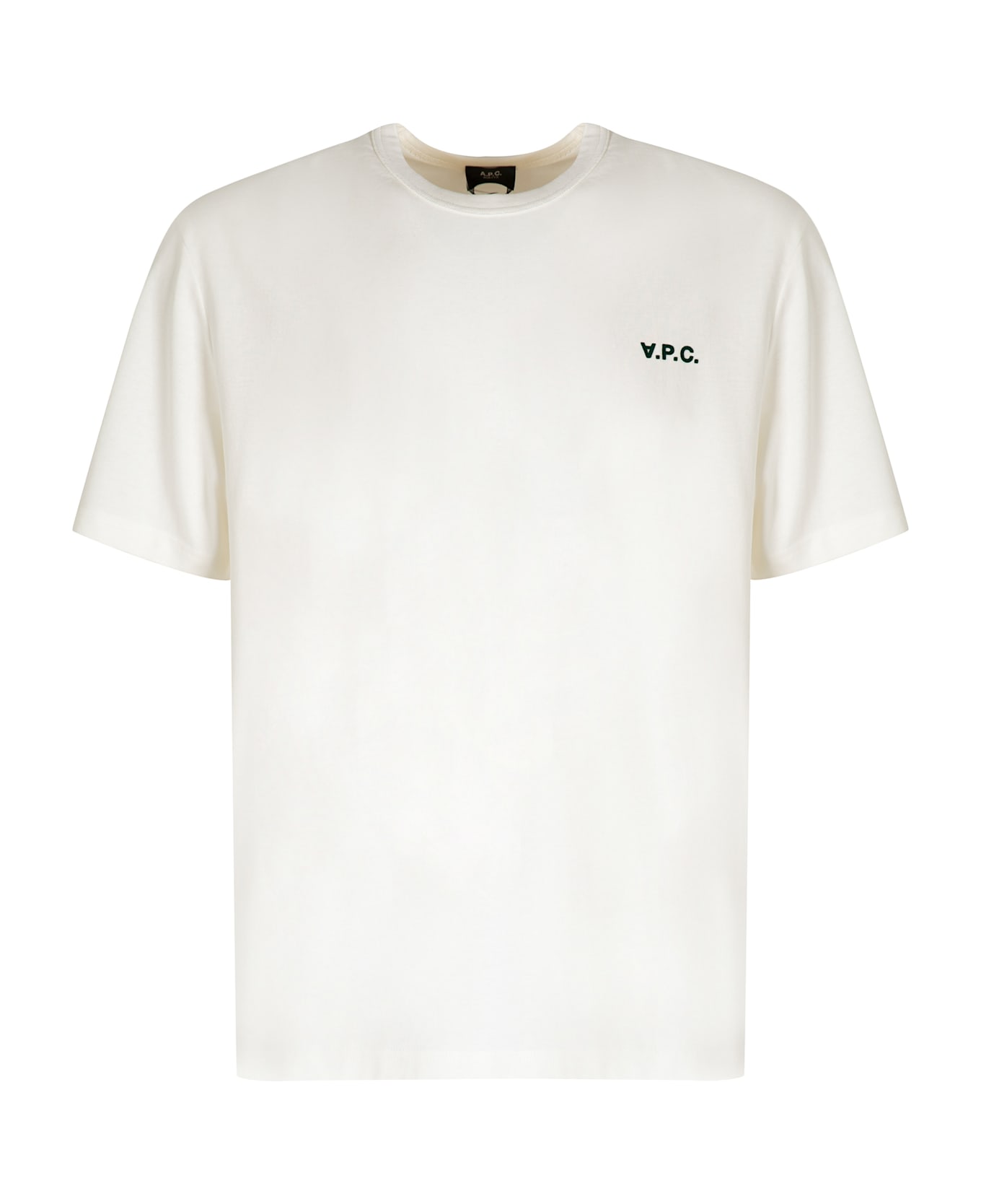 A.P.C. Boxy Cotton Crew-neck T-shirt - White