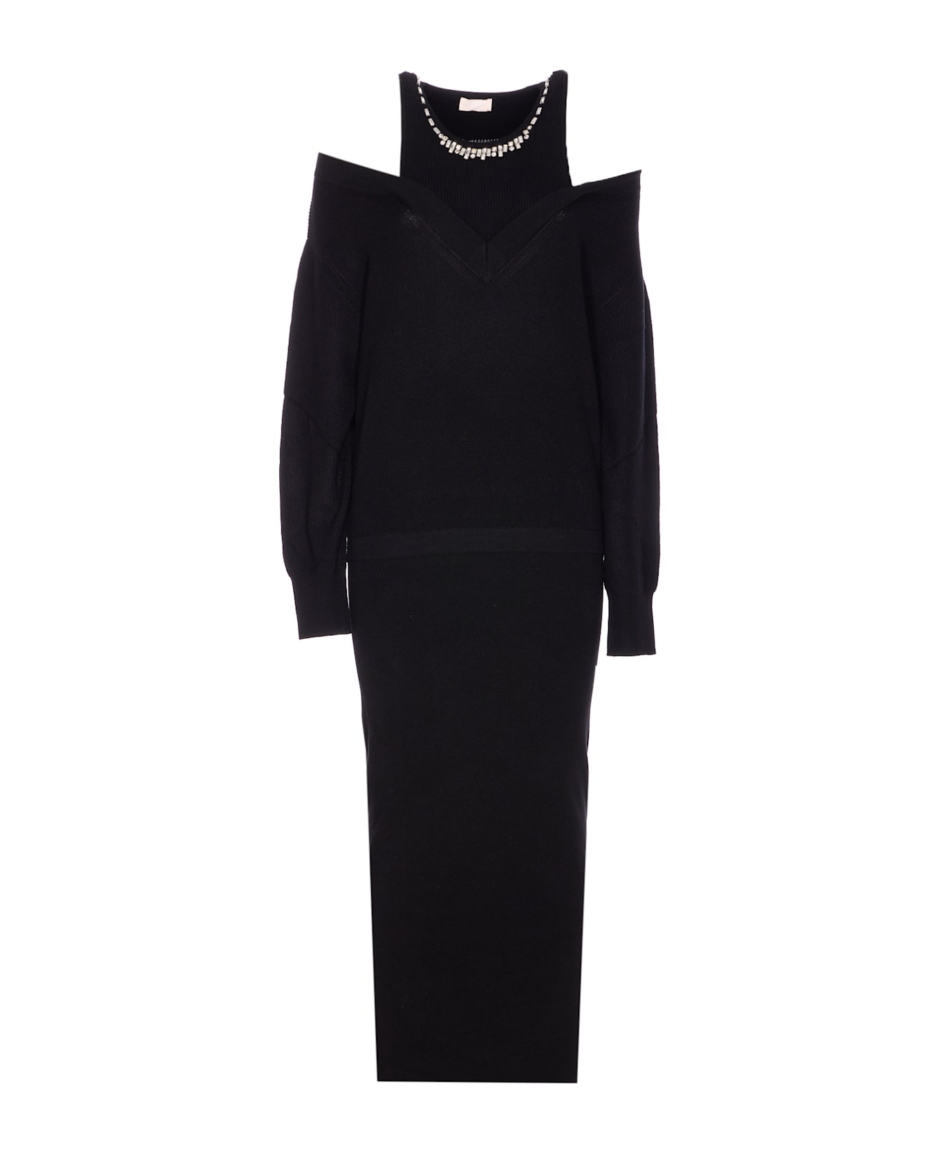 Liu-Jo Knitted Dress - Black