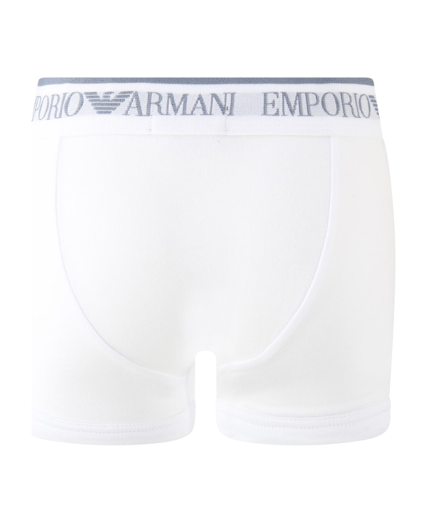 Emporio Armani Multicolor Set For Boy With Logo - Multicolor アンダーウェア
