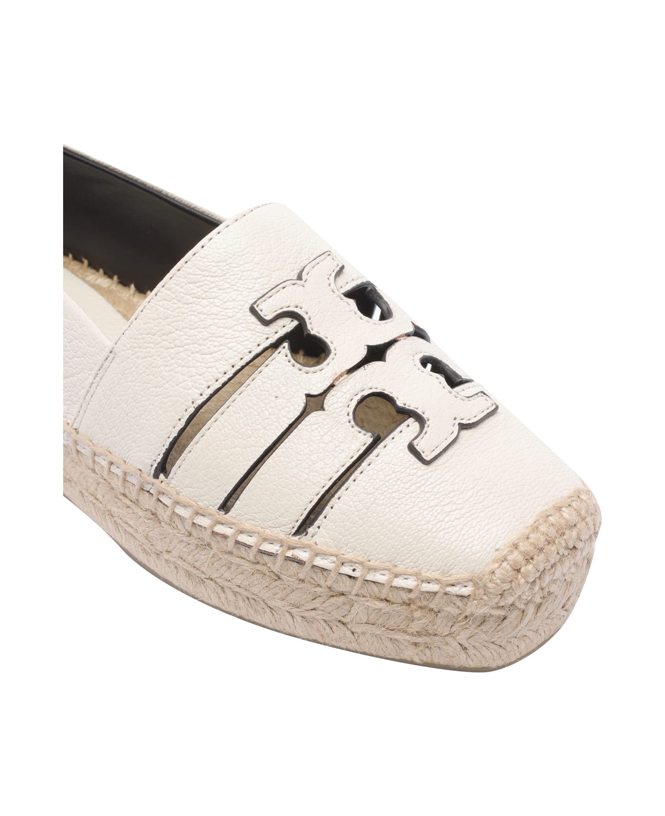 Tory Burch Ines Plateau Espadrilles - White