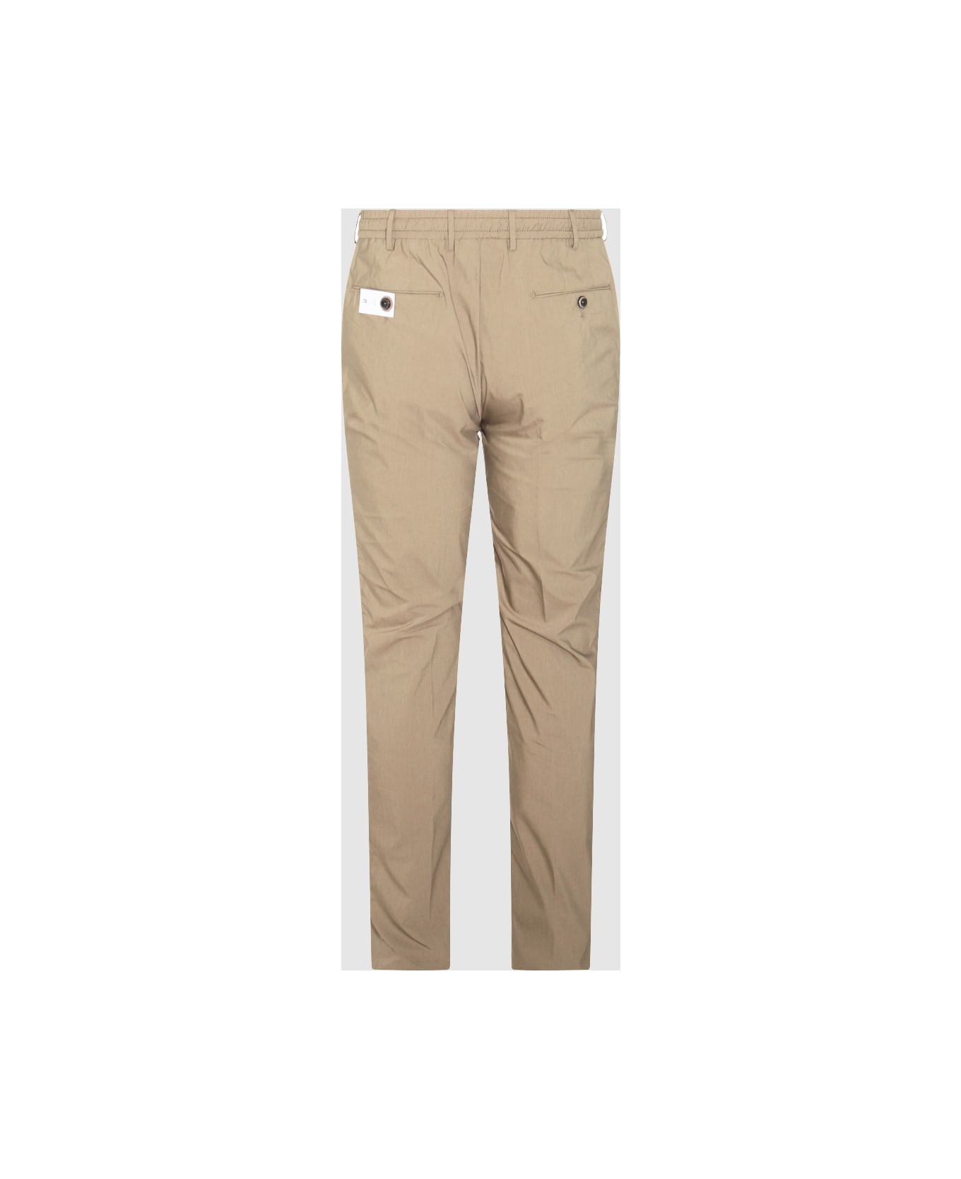 PT Torino Beige Cotton Pants - BEIGE FREDDO
