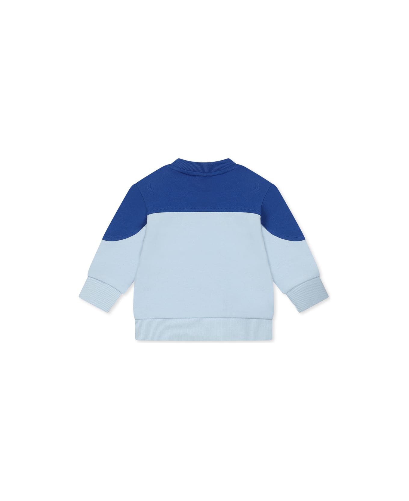 Timberland Light Blue Sweatshirt For Baby Boy With Logo - Light Blue