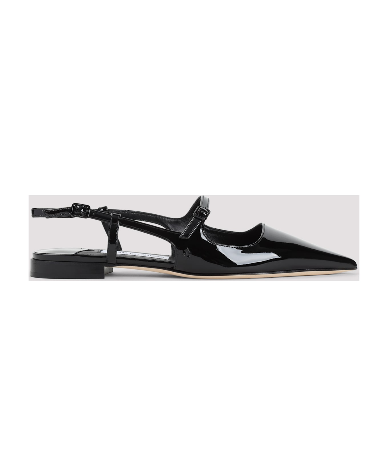 Jimmy Choo Didi Flat Mules - Black