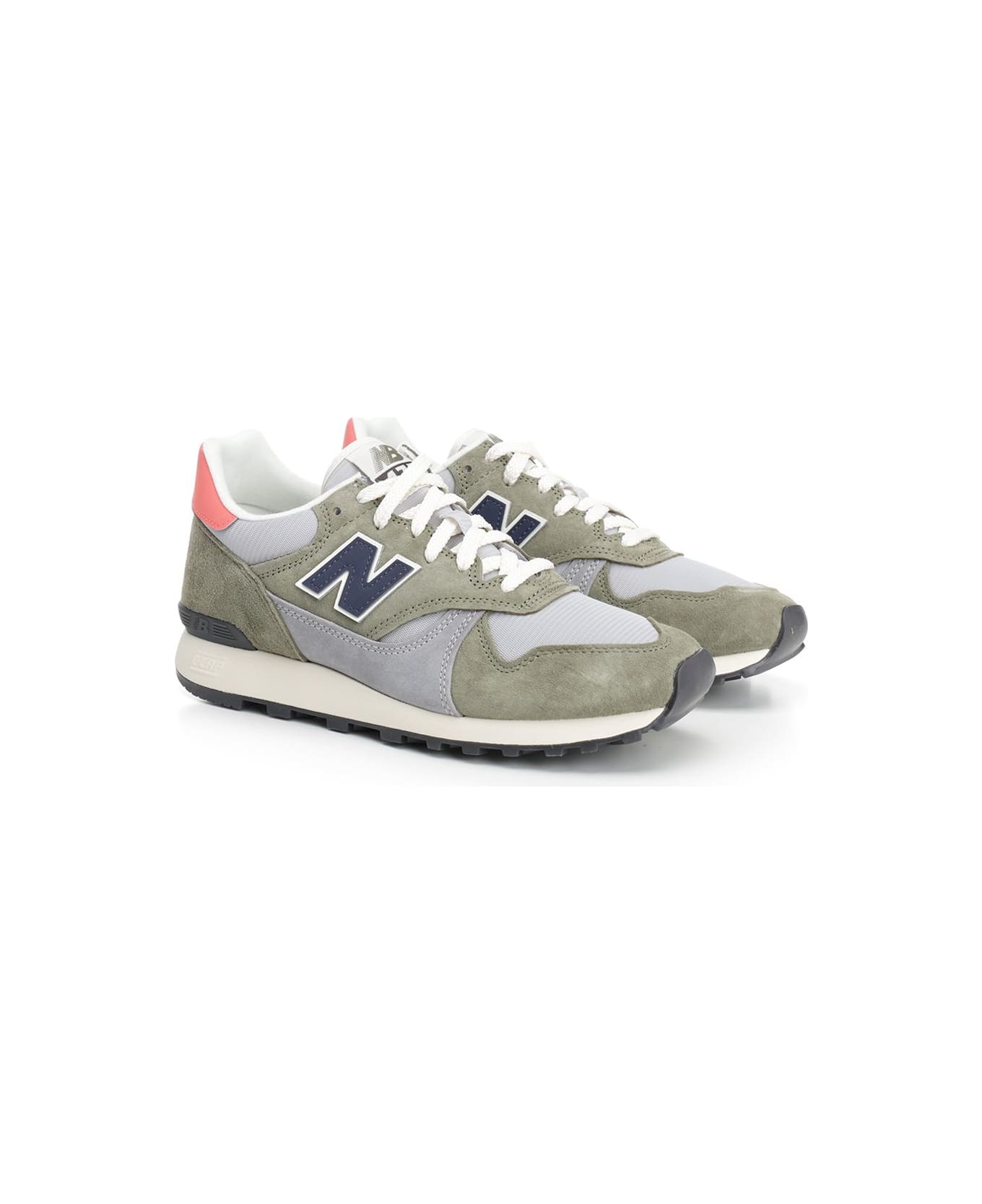 New Balance '475' Sneakers - GREEN/GREY