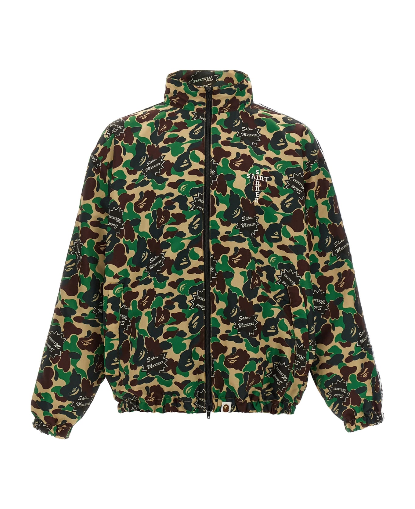 SAINT Mxxxxxx Saint Michael X A Bathing Ape Sweatshirt - Brown