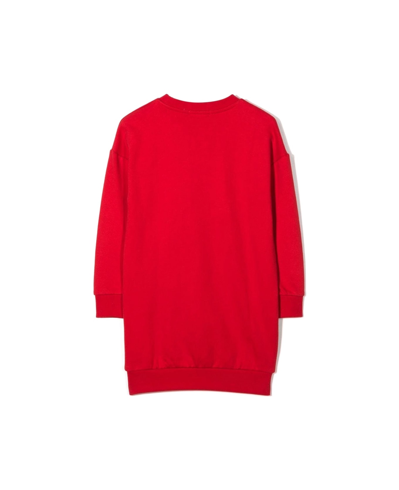 Michael Kors Mk Long Sleeve Dress - RED
