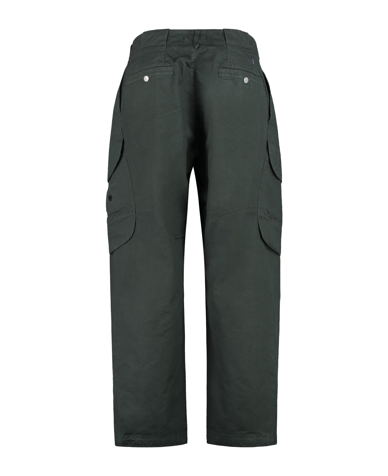 Stone Island Shadow Project Multi-pocket Cotton Trousers - green ボトムス