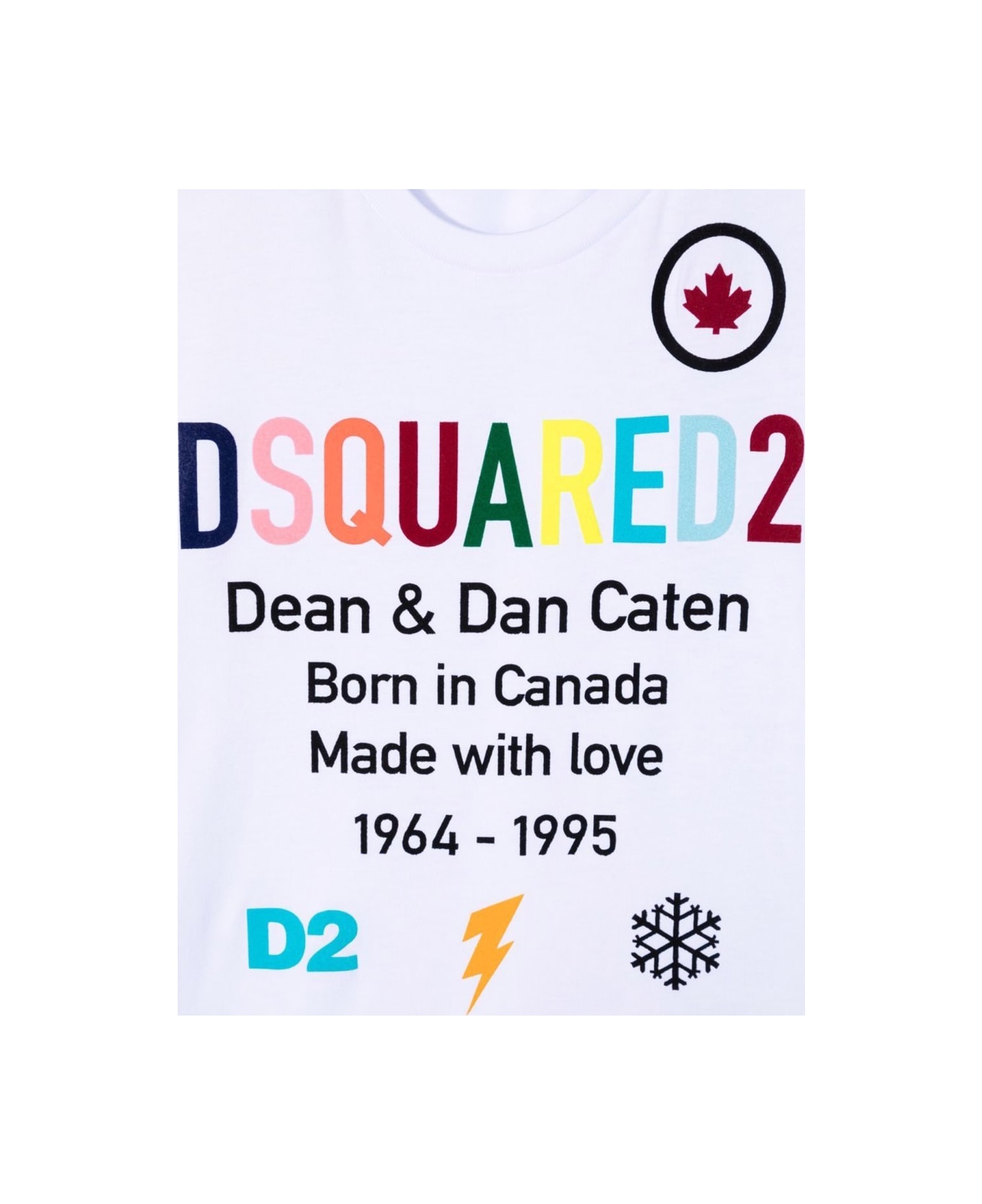 Dsquared2 Relax Maglietta - WHITE