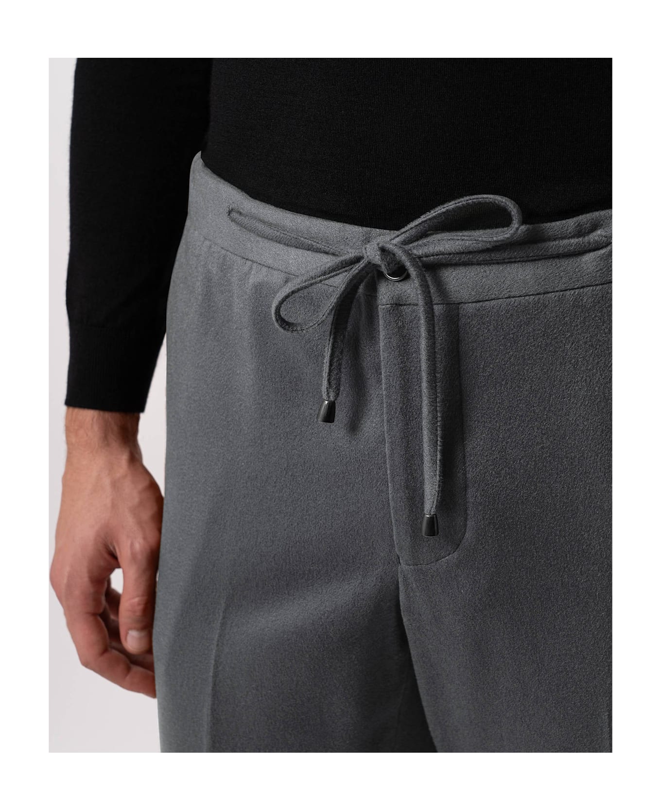 Larusmiani Lounge Trousers D20 Pants - DimGray