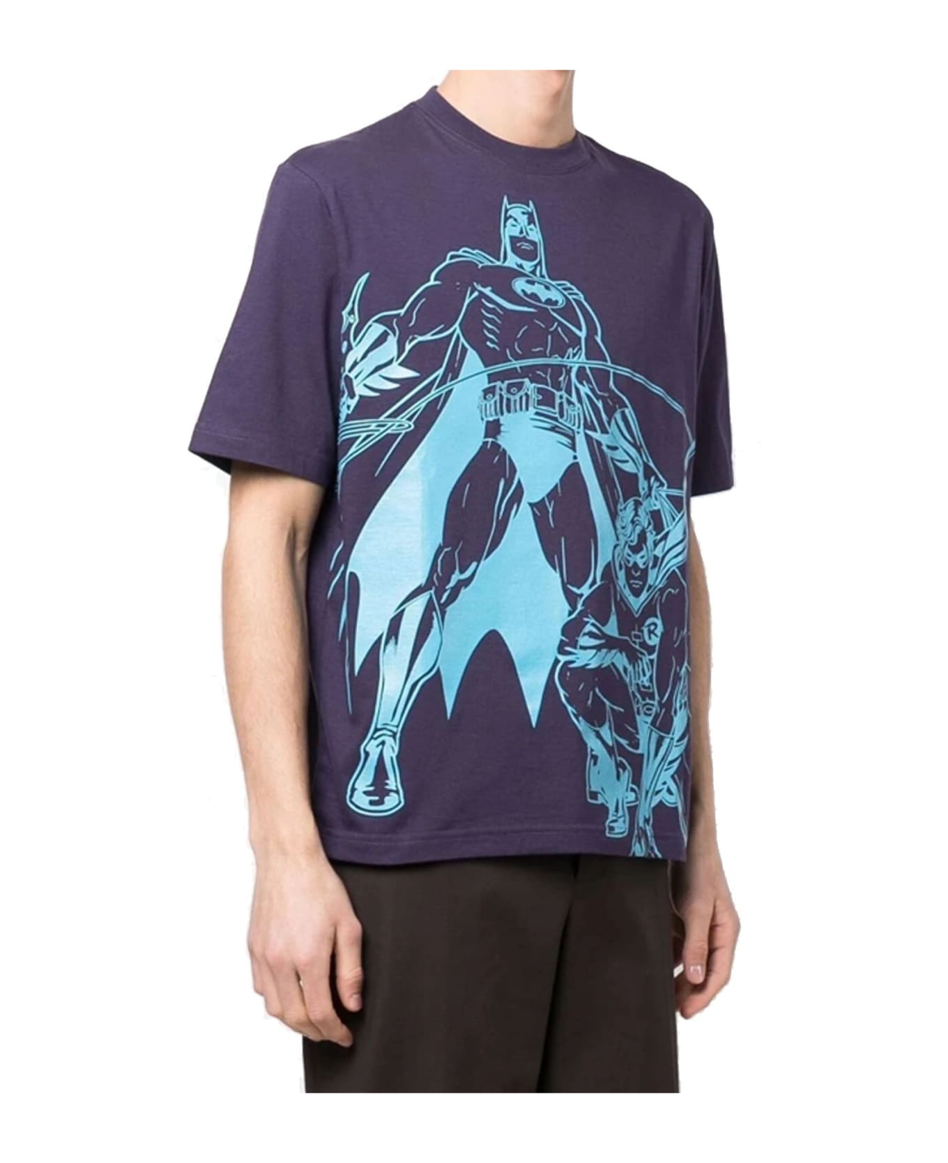 Lanvin Batman Graphic Printed T-shirt - Purple