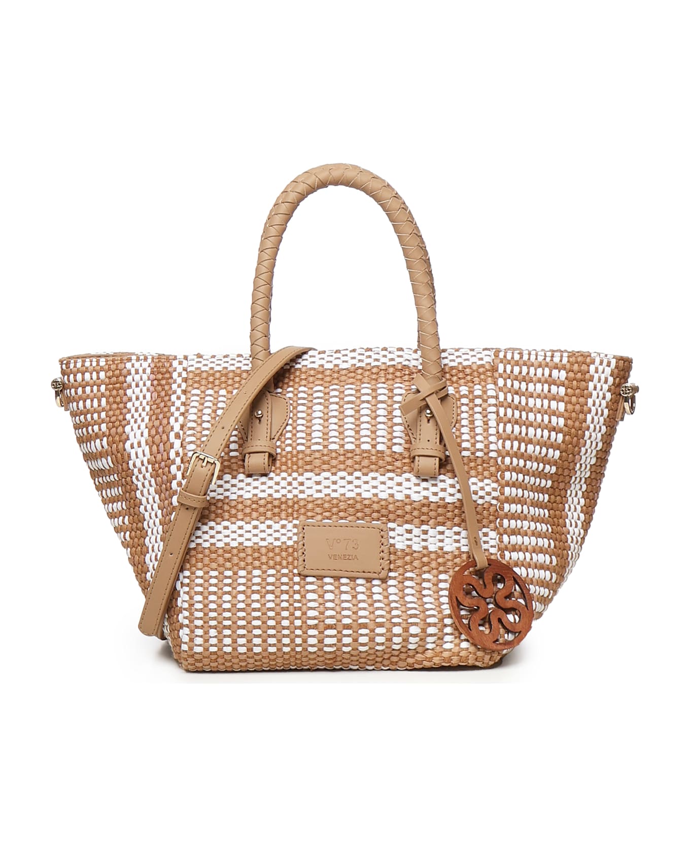 V73 Stefanie Tote Bag - Beige