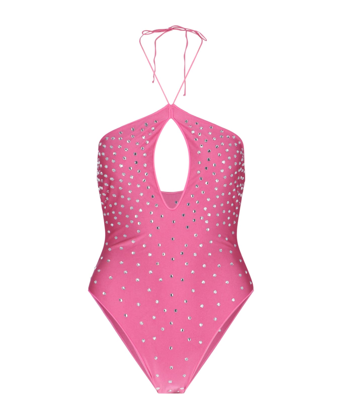Oseree One-piece Swimsuit "gem" - Pink