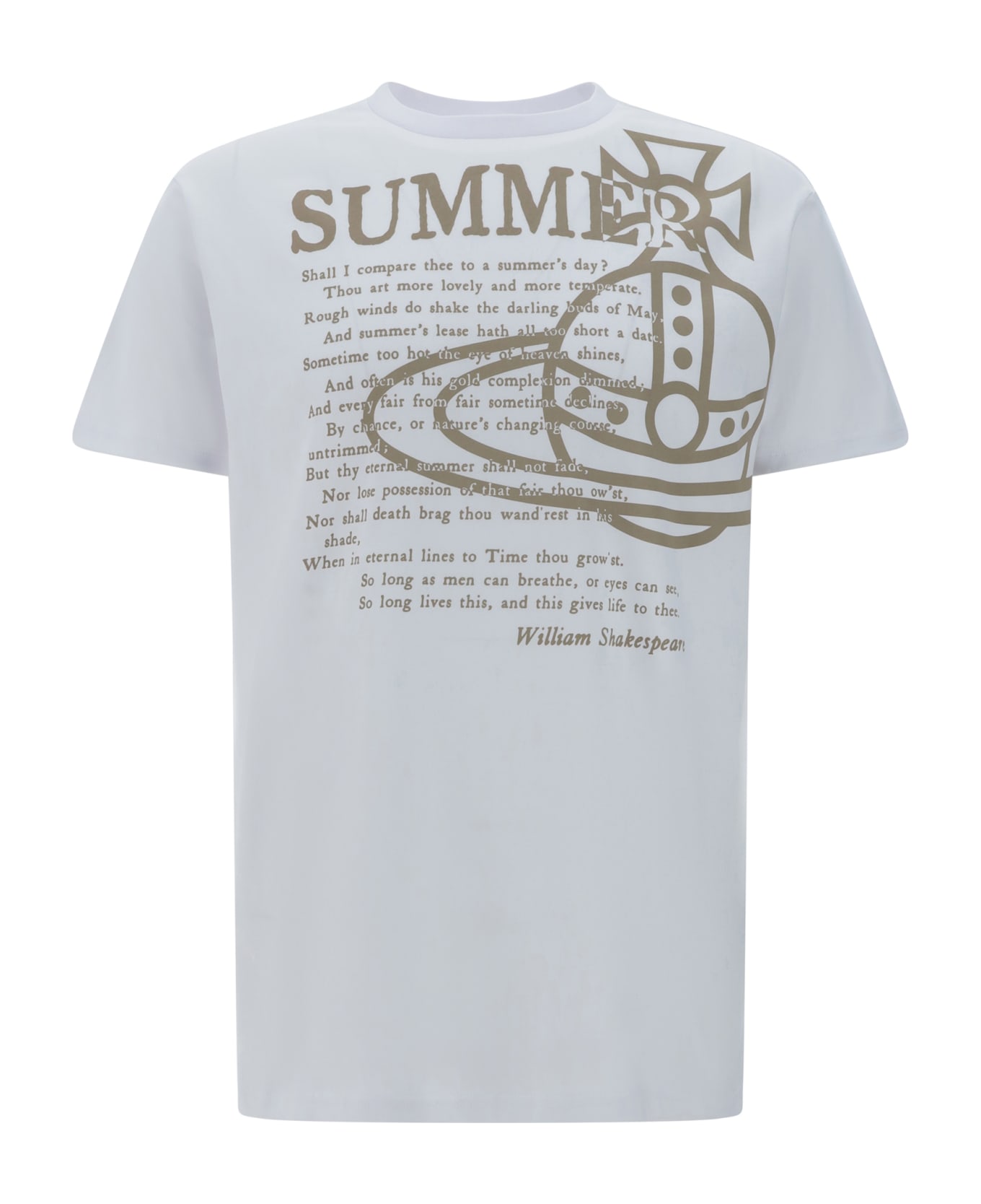 Vivienne Westwood Summer T-shirt - Bianco Tシャツ
