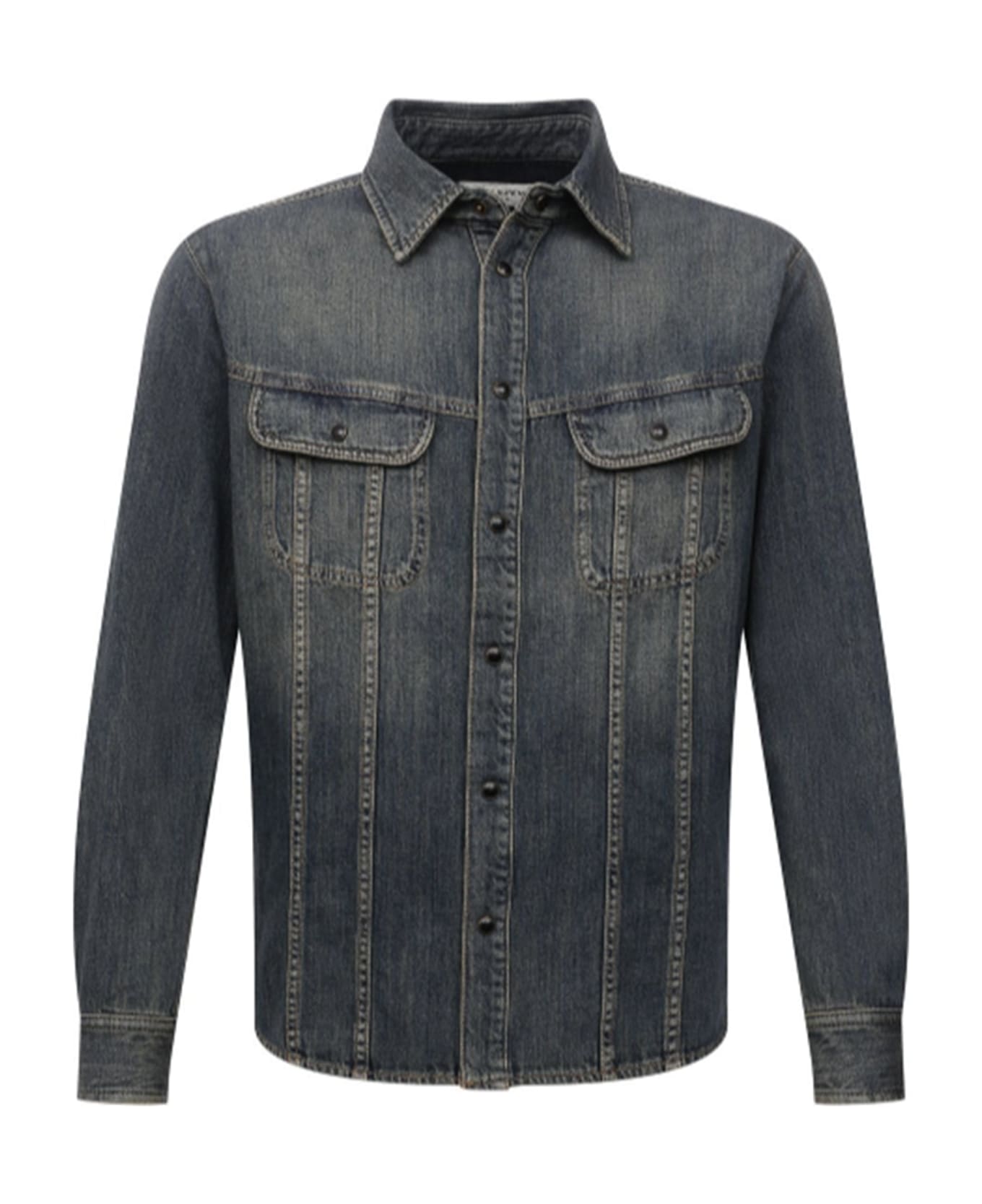 Saint Laurent Cotton Denim Shirt | italist