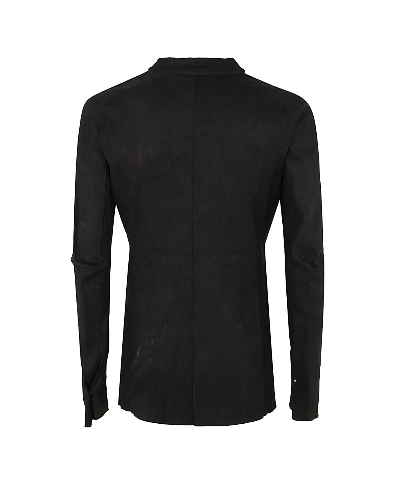 Isaac Sellam Long Leather Shirt - Noir