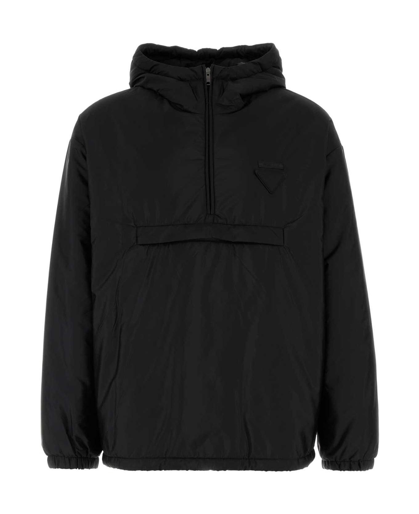 Prada Black Re-nylon Padded Jacket - NERO