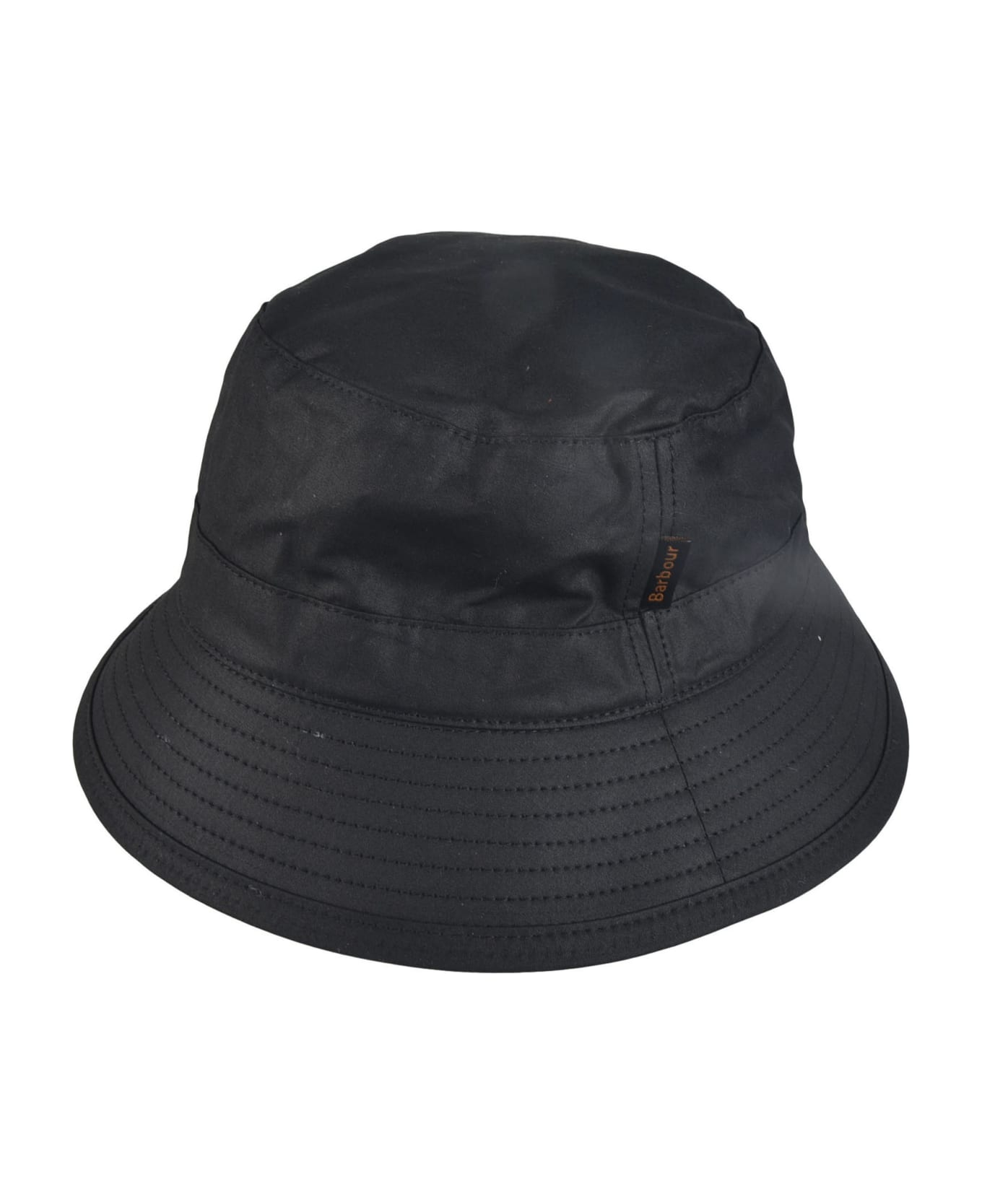 Barbour Wax Cotton Bucket Hat - Black
