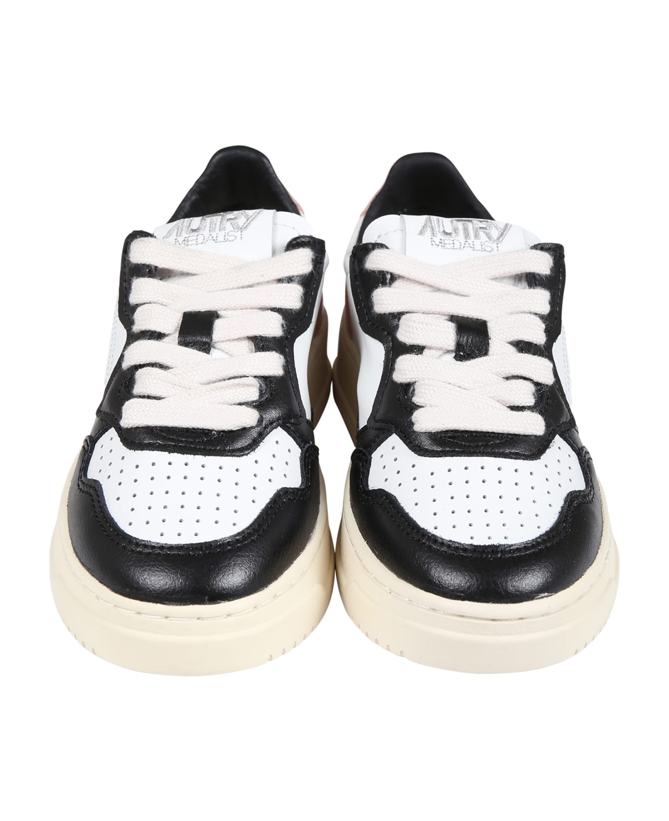 Autry Black Sneakers For Girl With Logo - Black