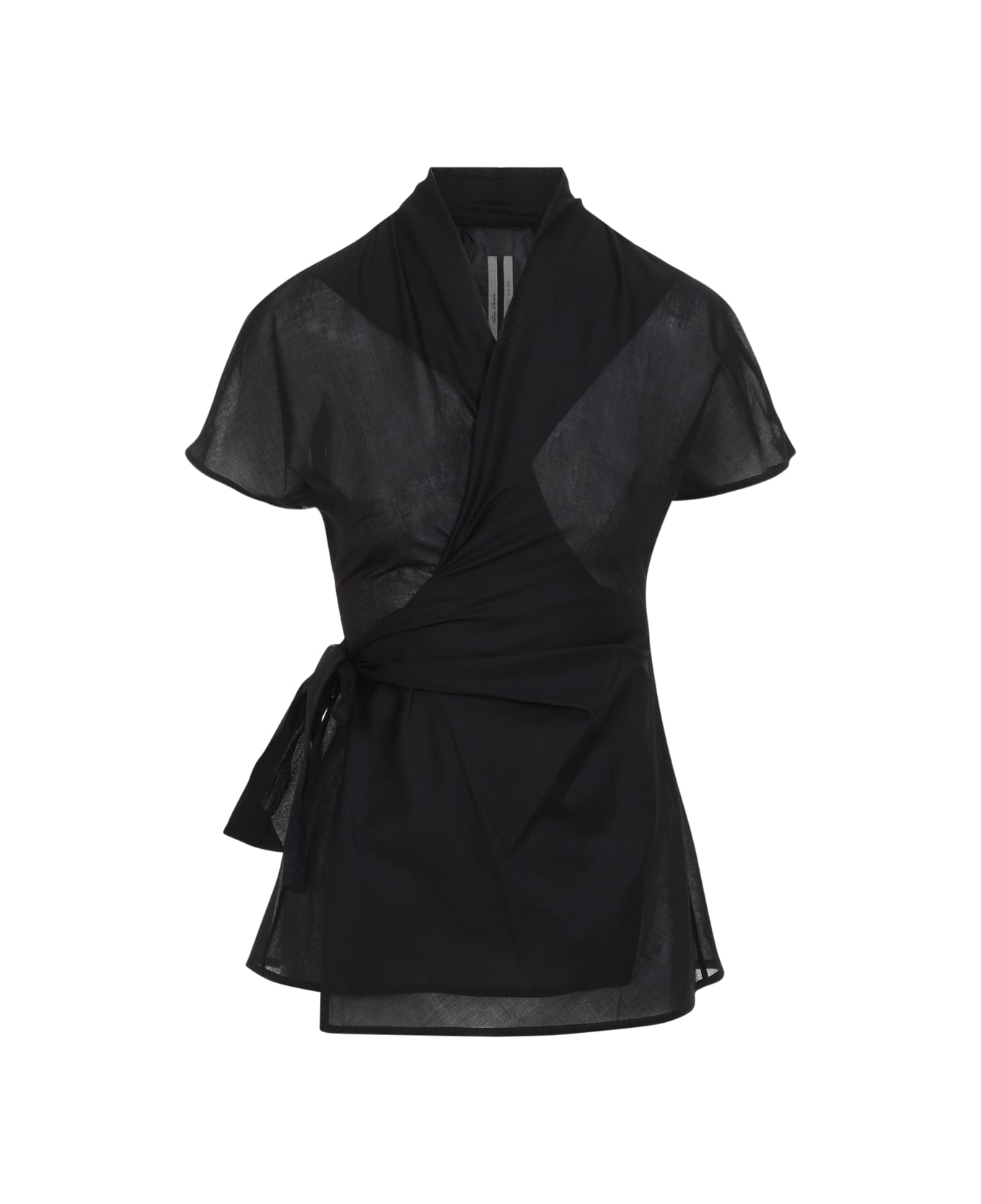 Rick Owens Laura V-neck Top - Black