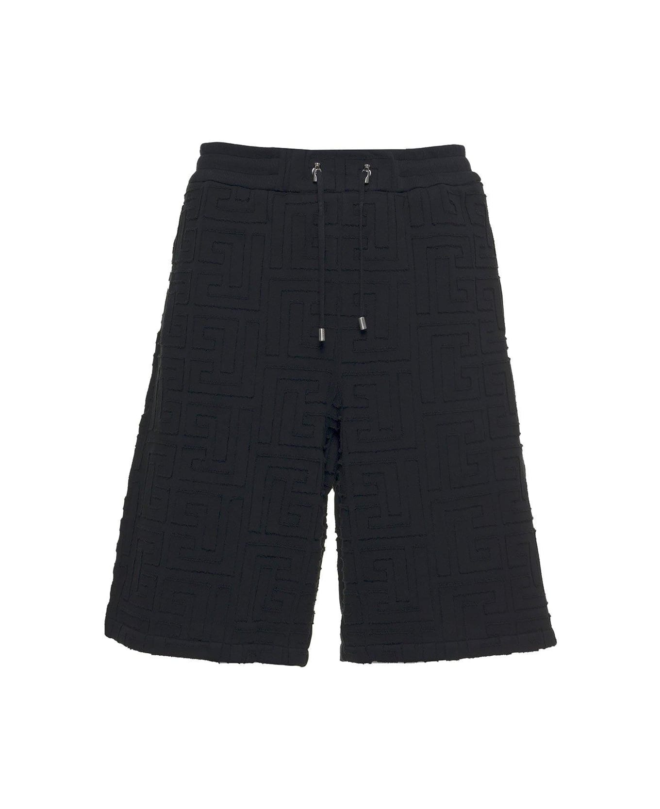 Balmain Drawstring Shorts - Black