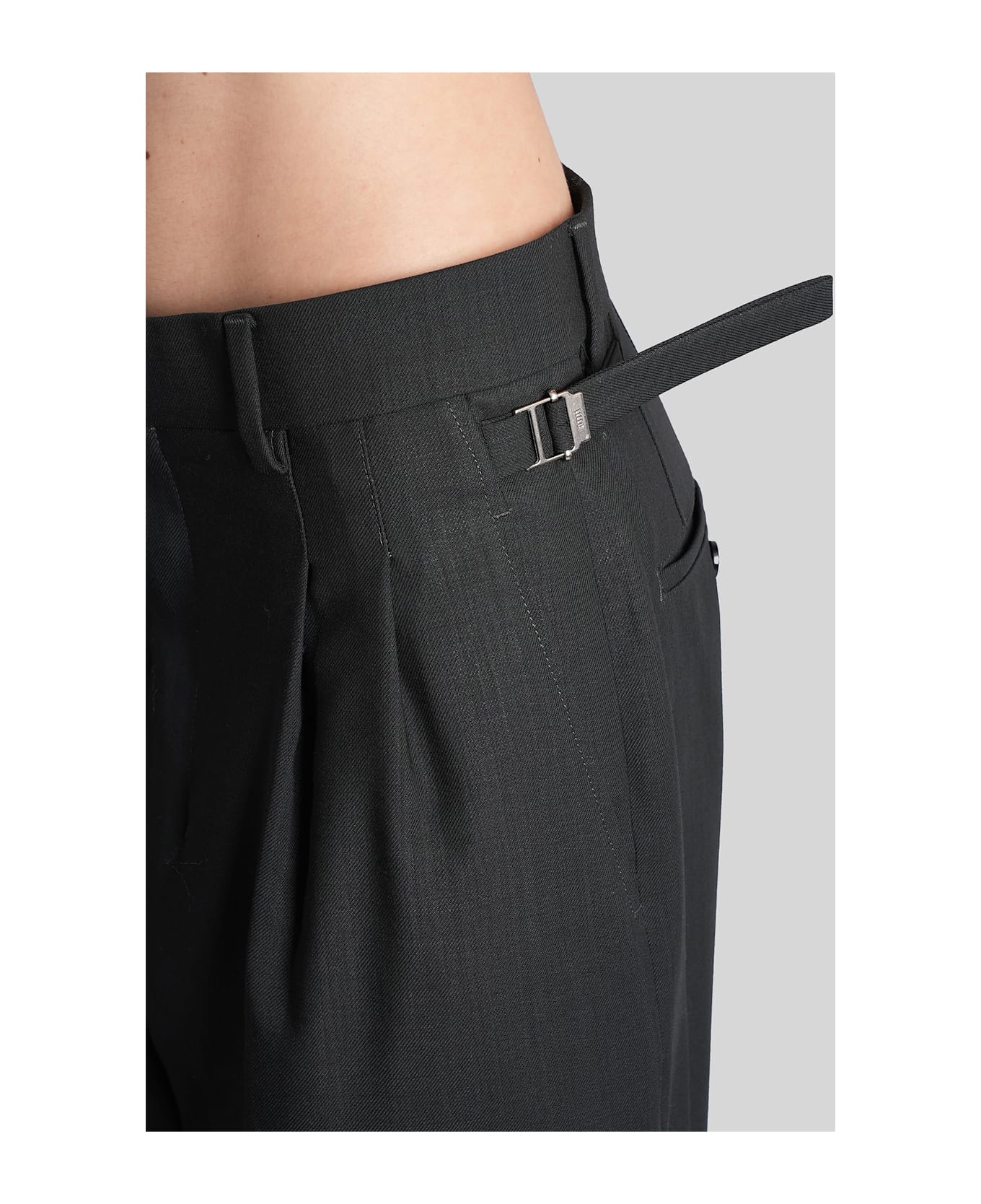 Ami Alexandre Mattiussi Pants In Grey Wool - grey