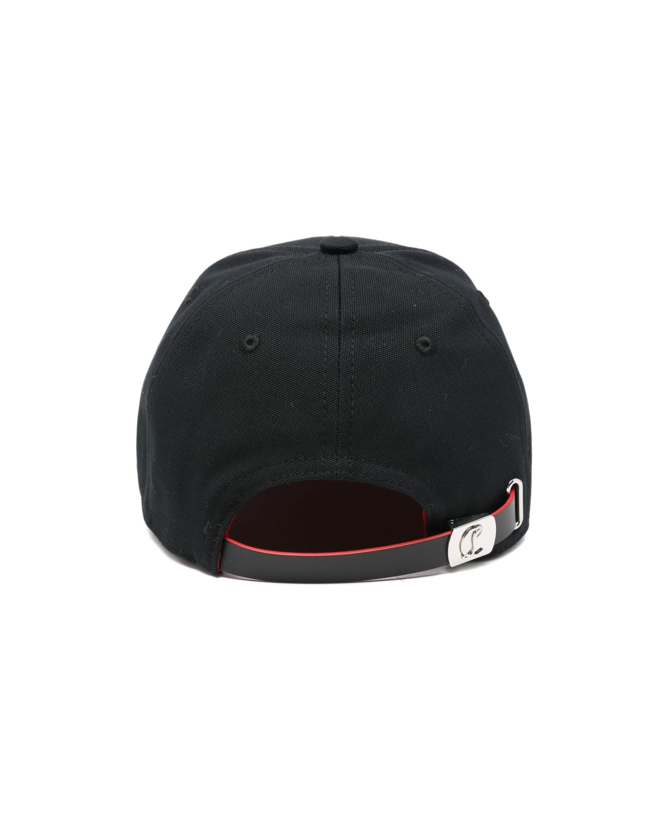 Christian Louboutin Loubishow Baseball Cap - Black