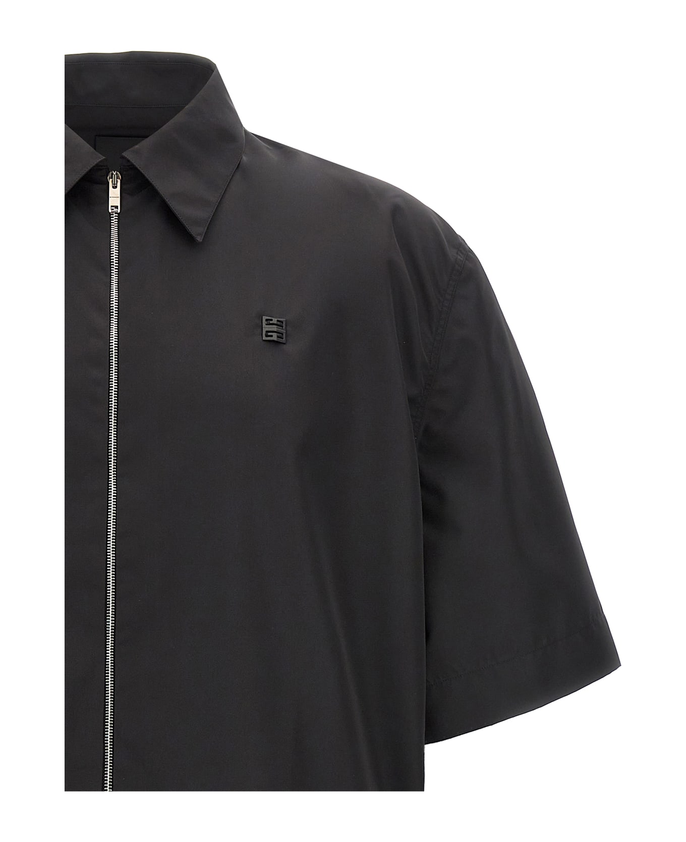 Givenchy Zip Shirt - Black