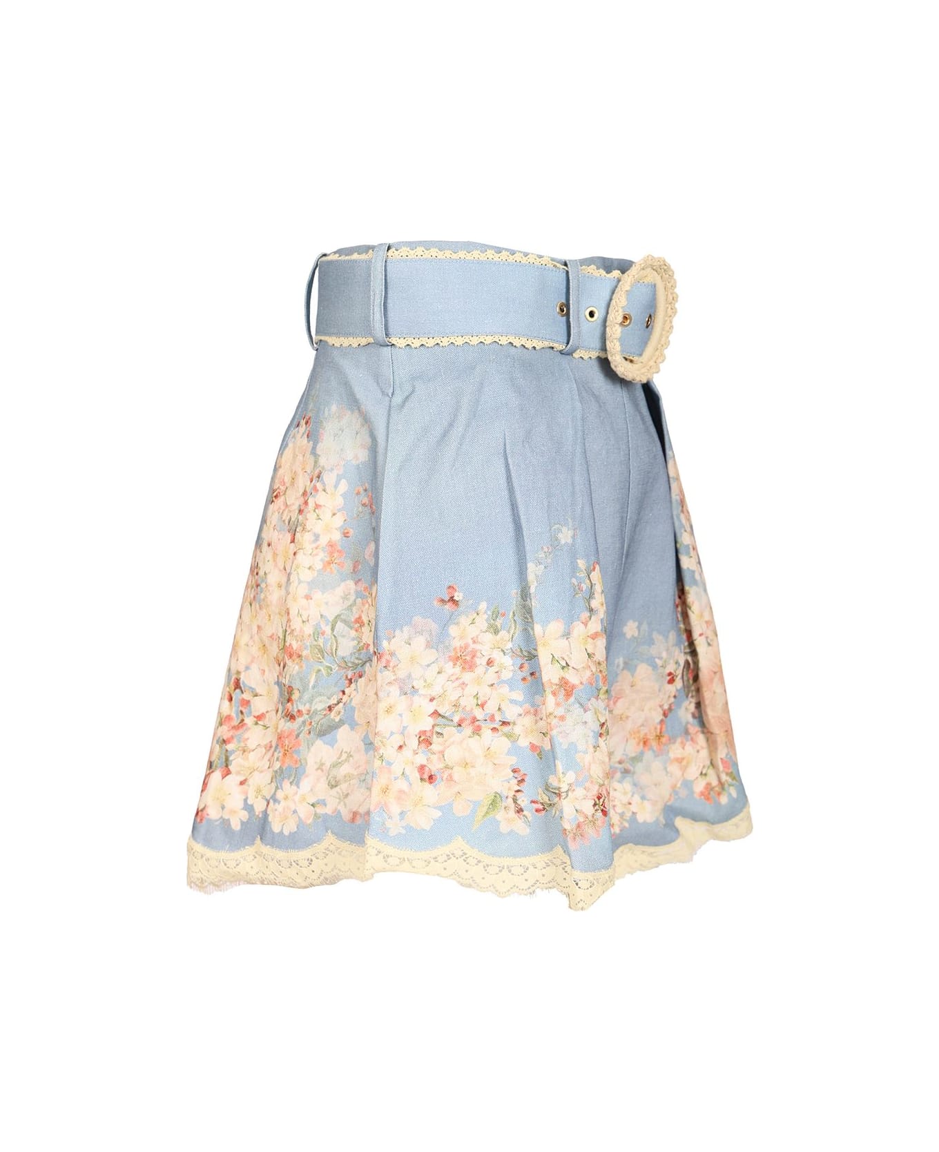 Zimmermann Cascadian Tuck Shorts