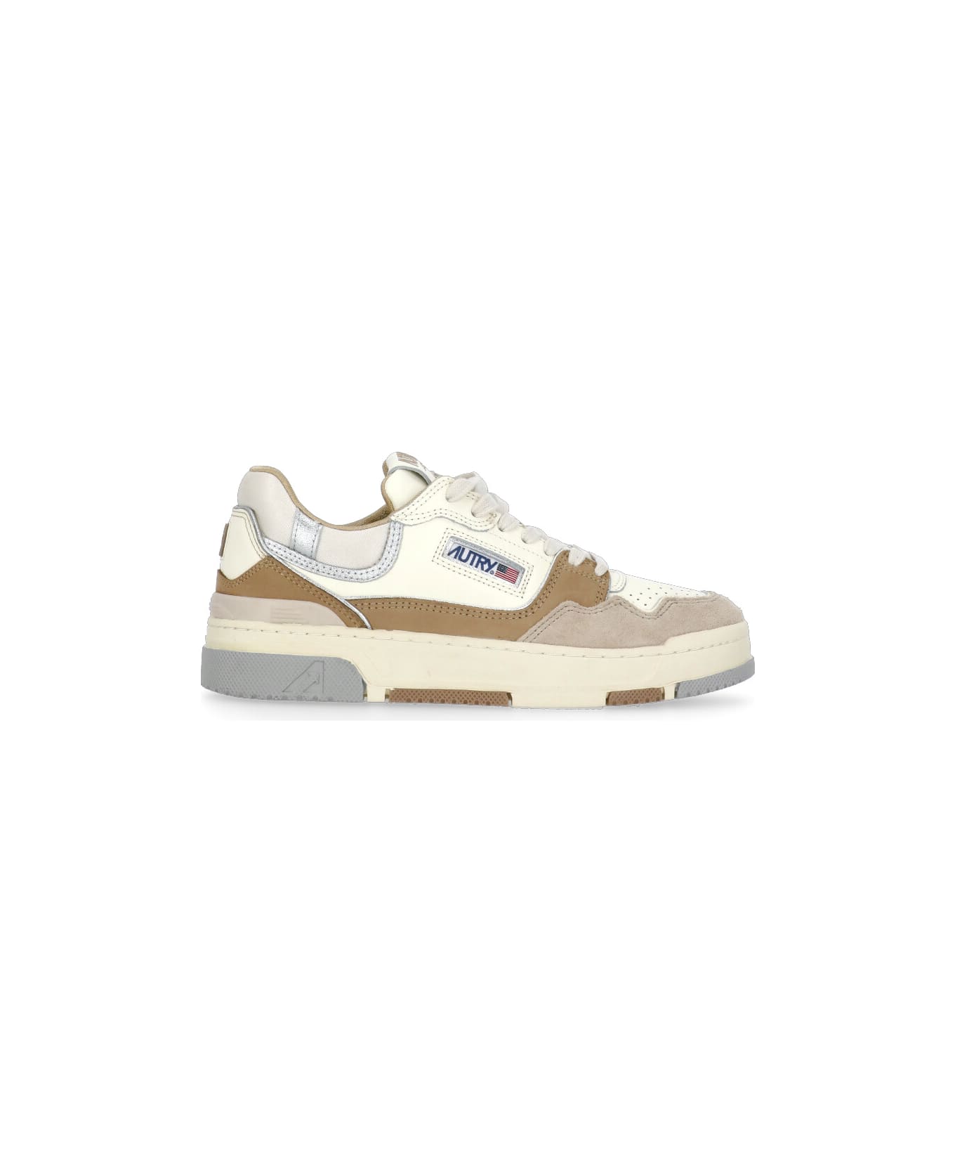 Autry Clc Low Sneakers - SUEDE/SILVER