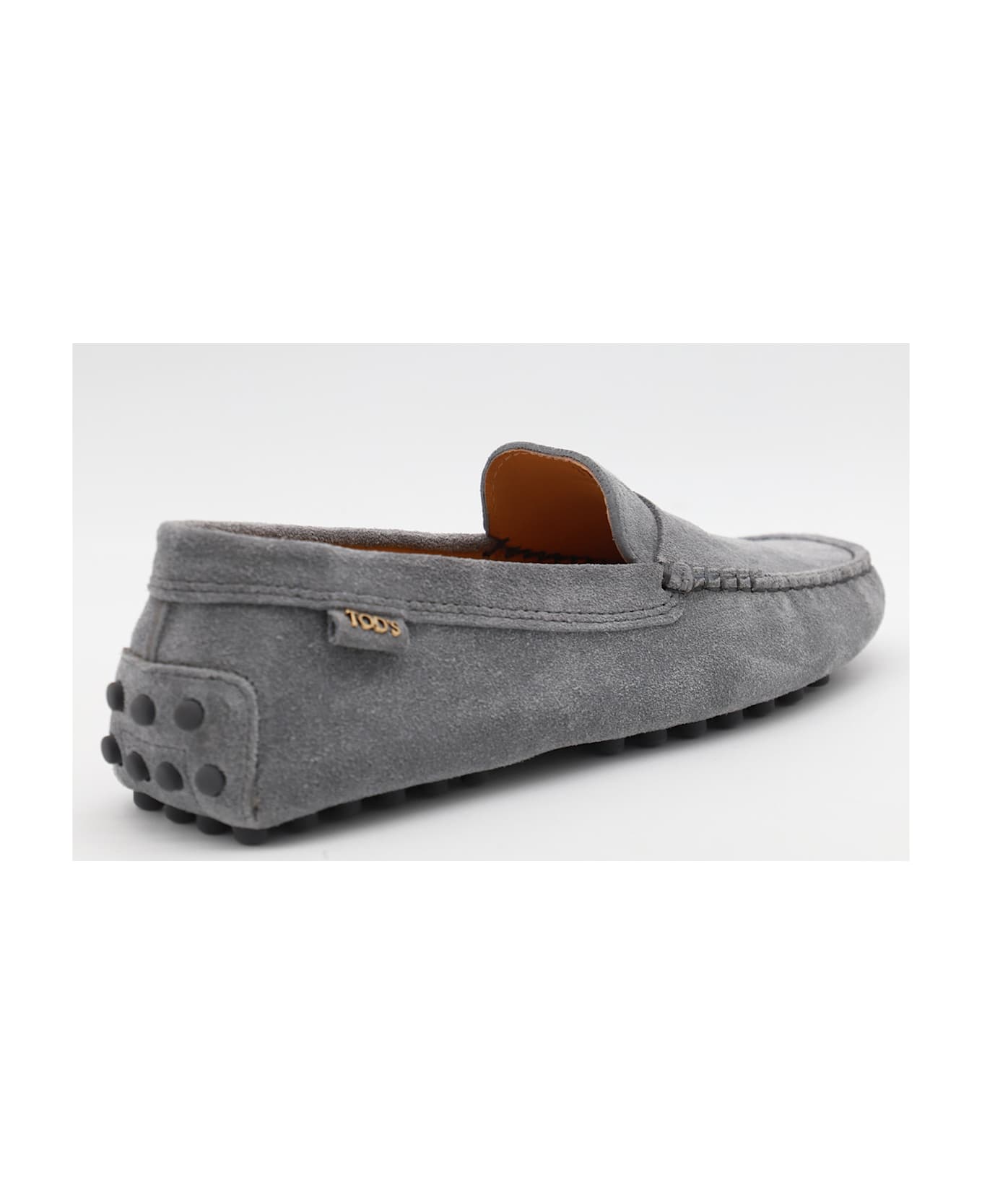 Tod
s Grey Loafers