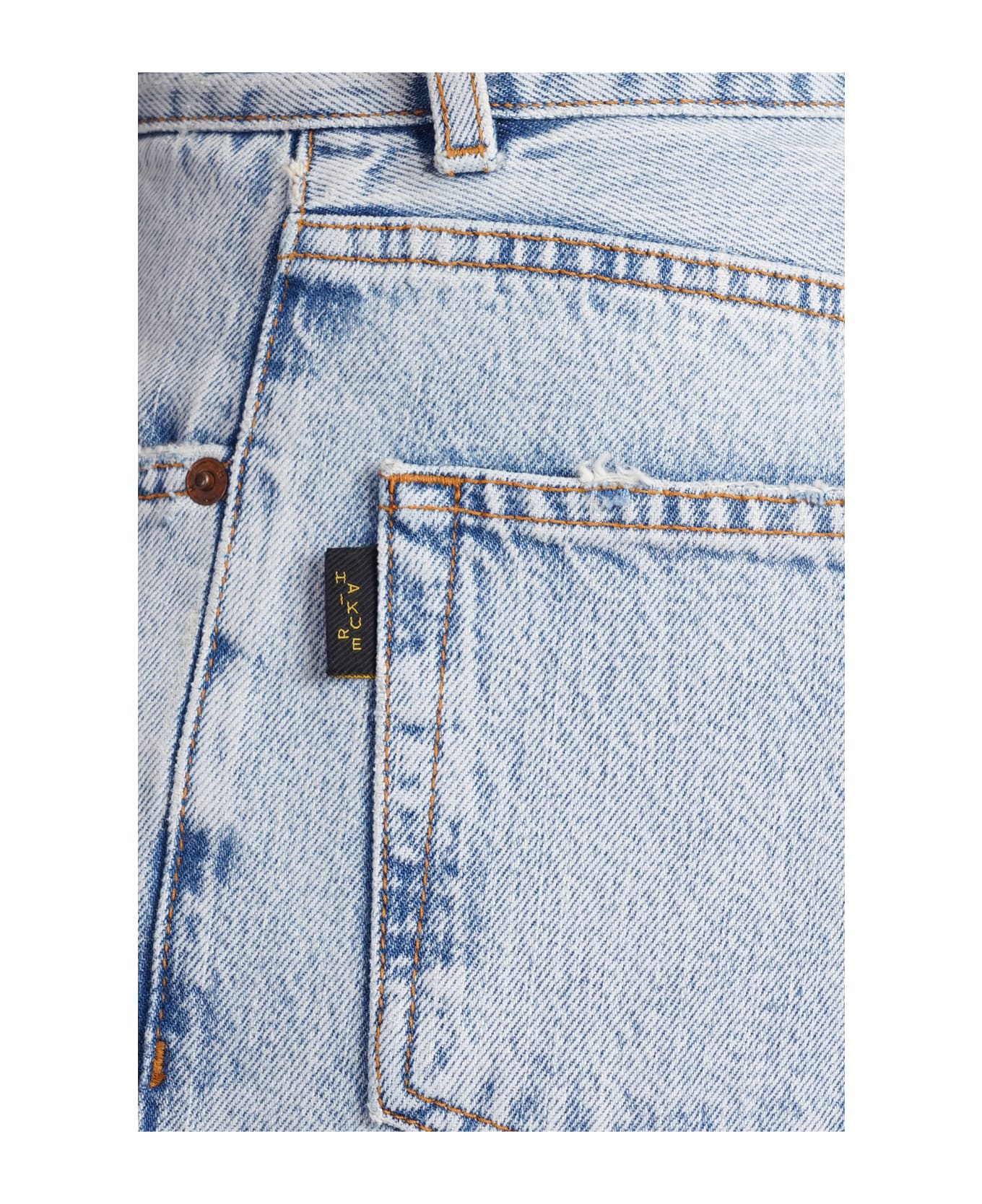 Haikure Bethany Jeans In Blue Cotton - blue デニム