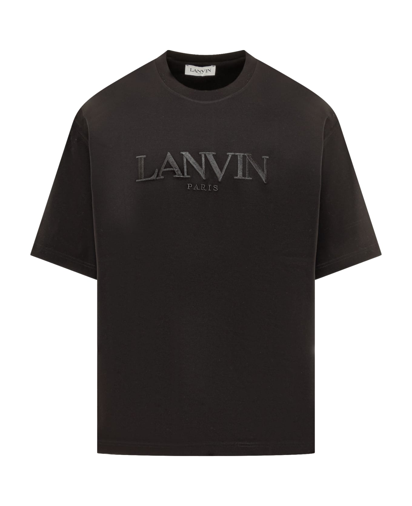 Lanvin T-shirt With Logo - Nero