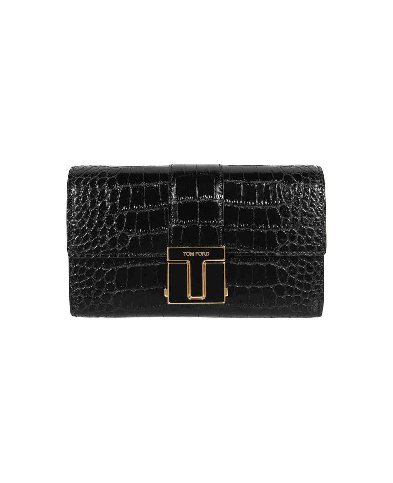 Tom Ford Mini Crossbody Bag - black