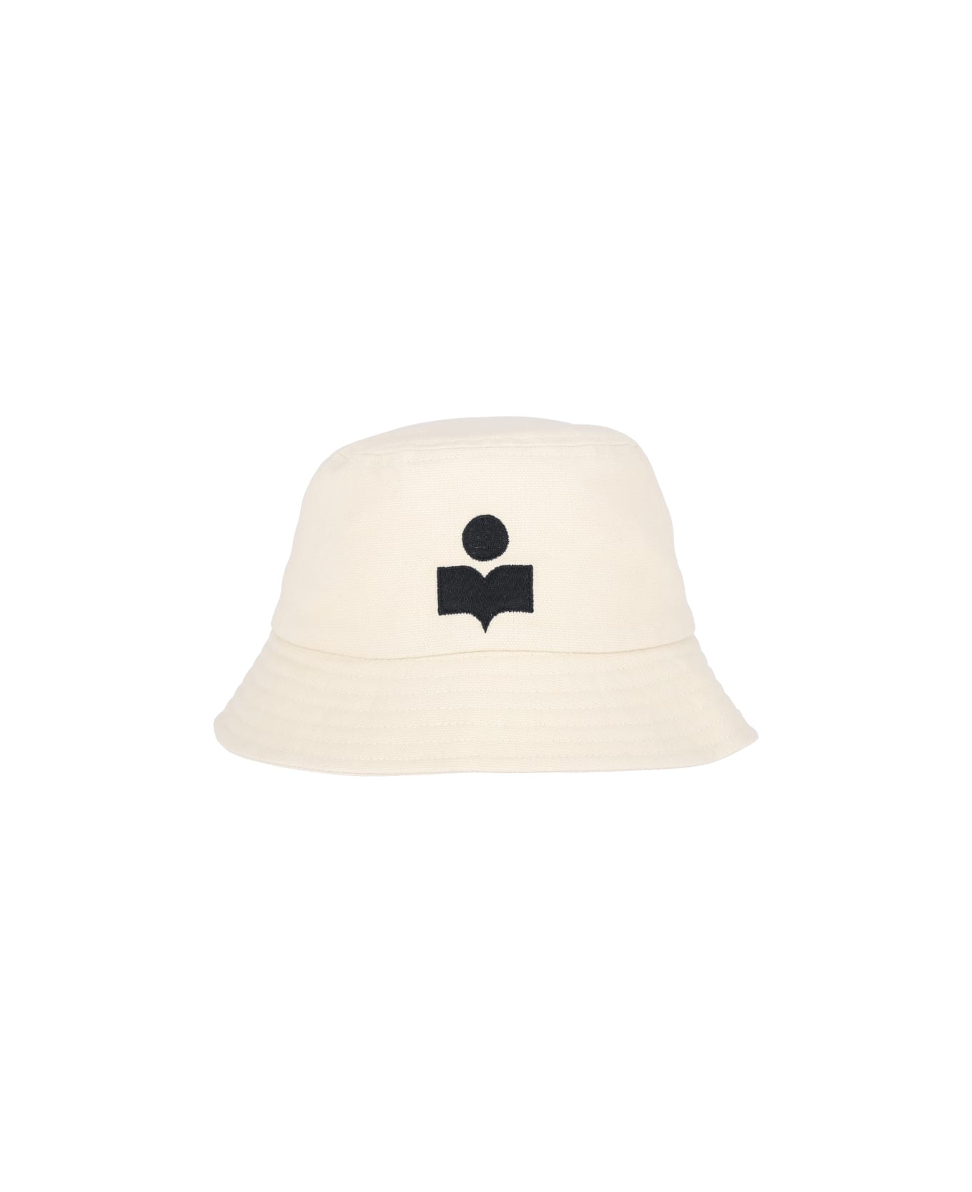 Isabel Marant Logo Bucket Hat - Cream
