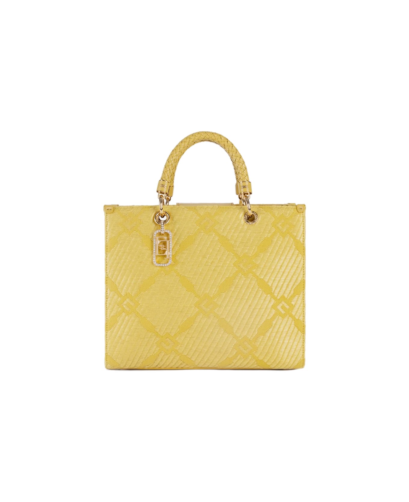 Elisabetta Franchi Shoulder Bag - Yellow