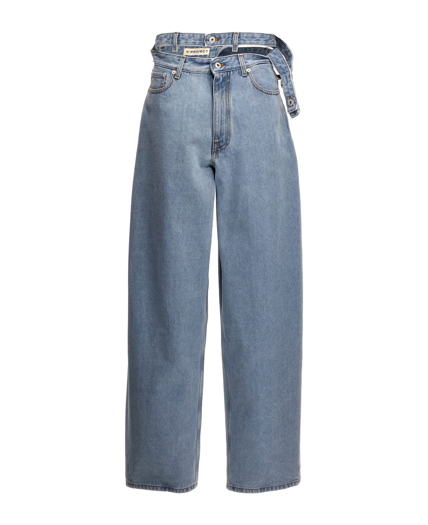Y/Project 'evergreen' Jeans - Light Blue