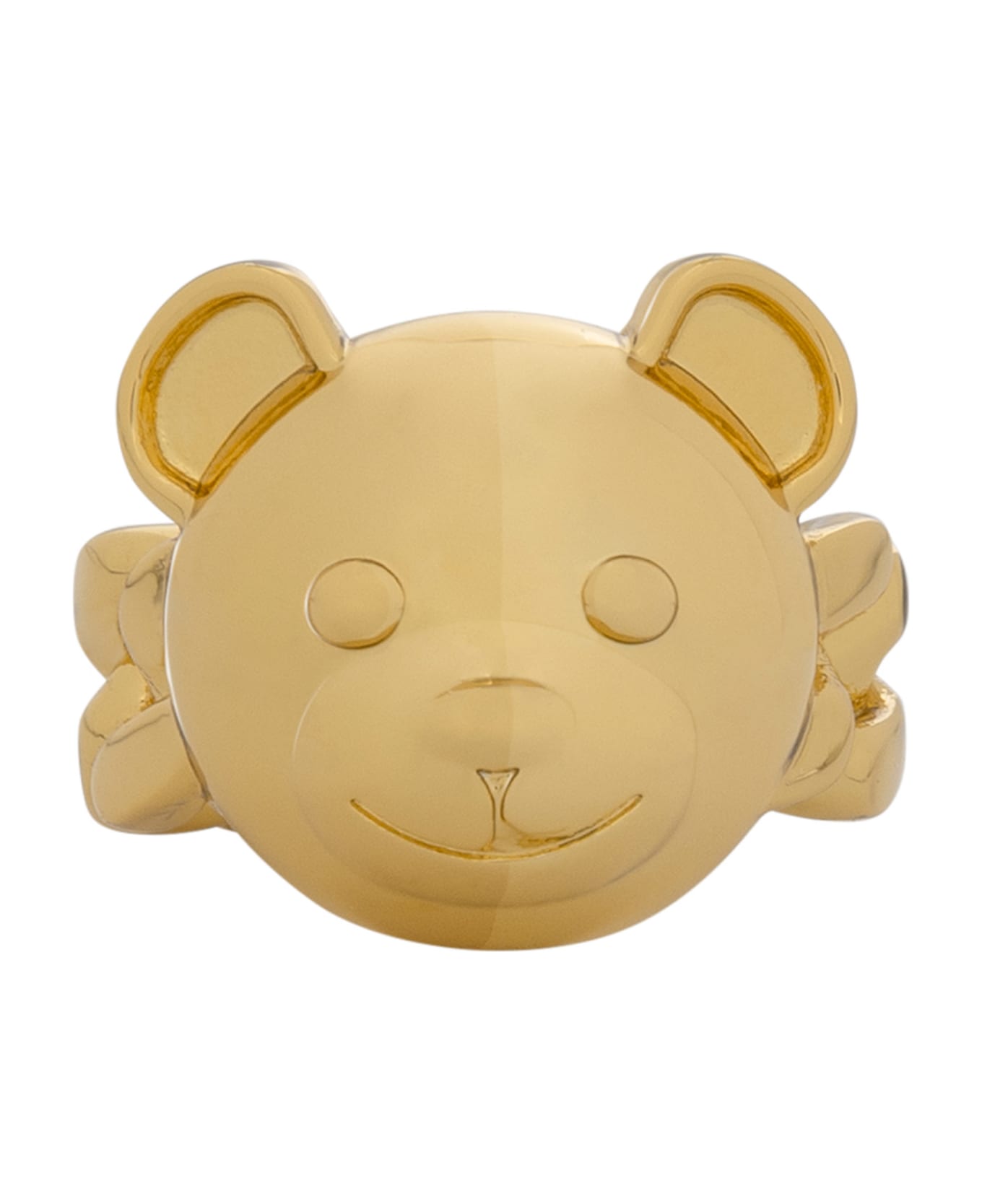 Moschino Teddy Bear Ring - Gold
