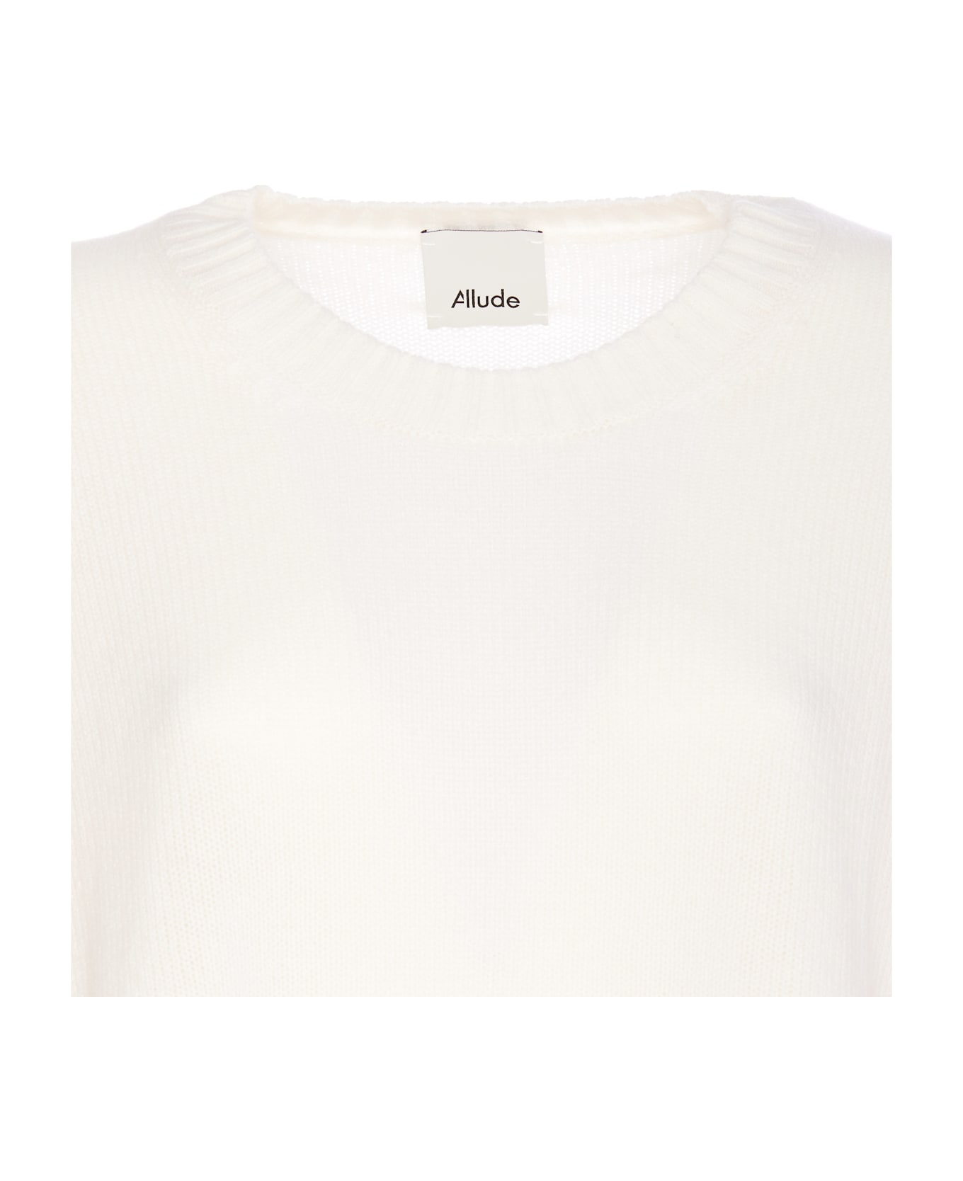 Allude Sweater - White