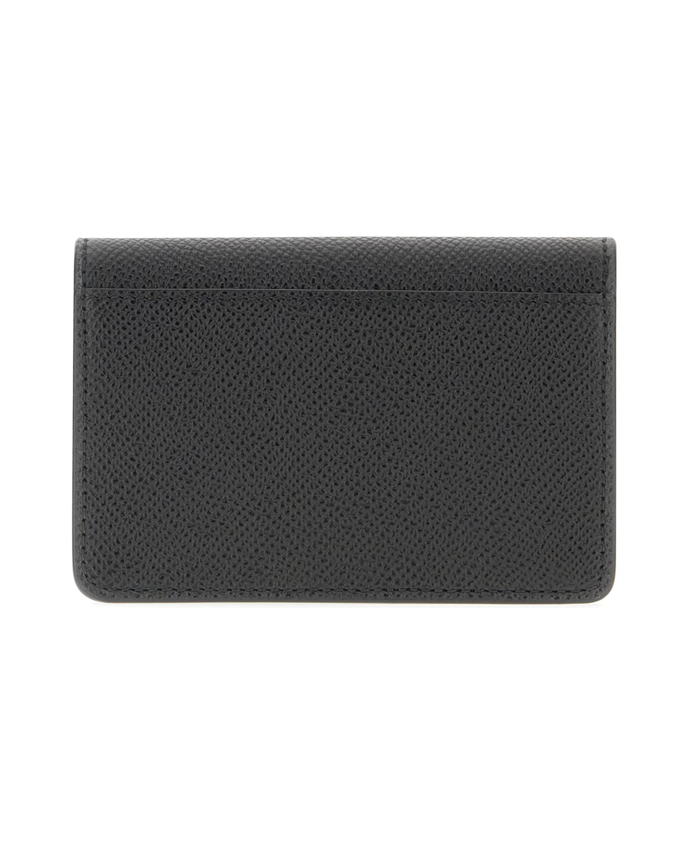 Ferragamo Black Leather Card Holder - 005