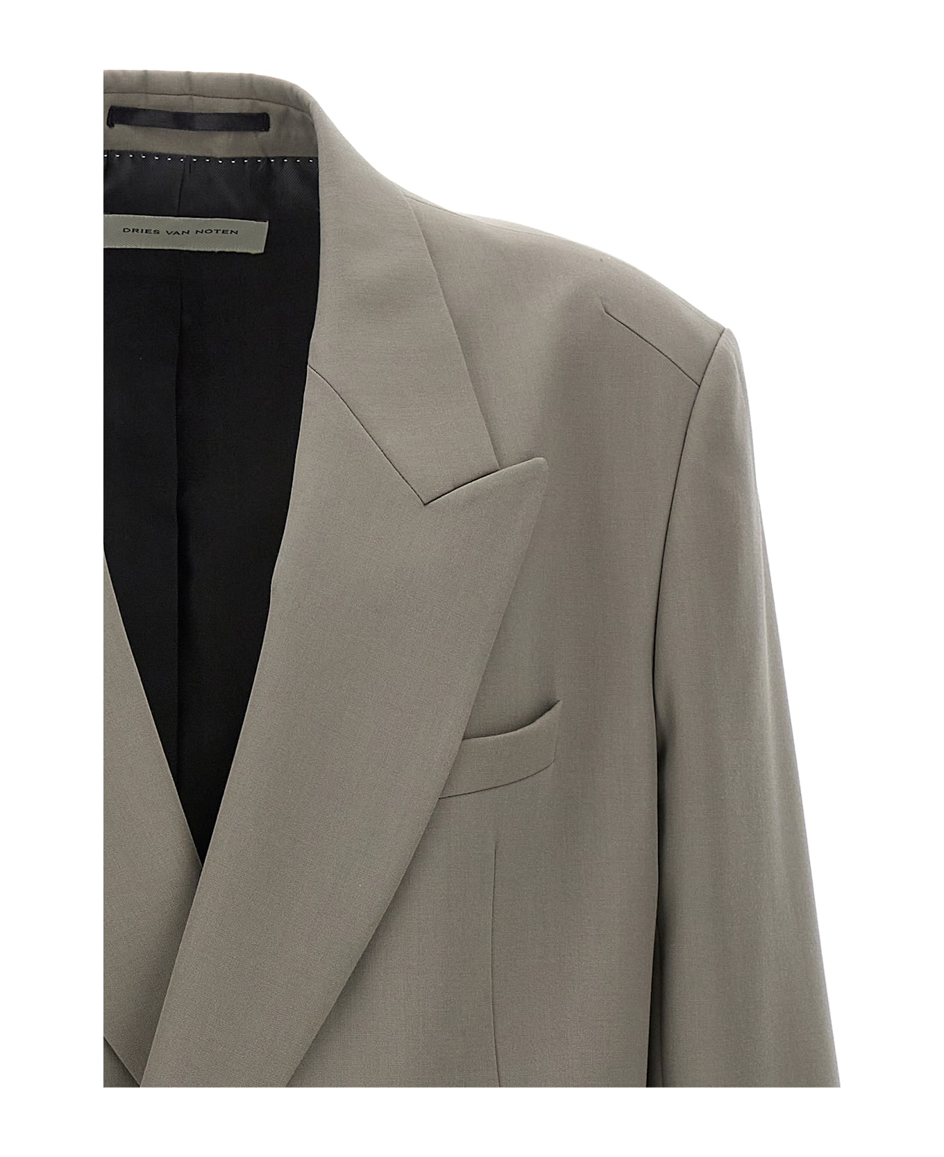 Dries Van Noten 
bishop
 Blazer - Gray