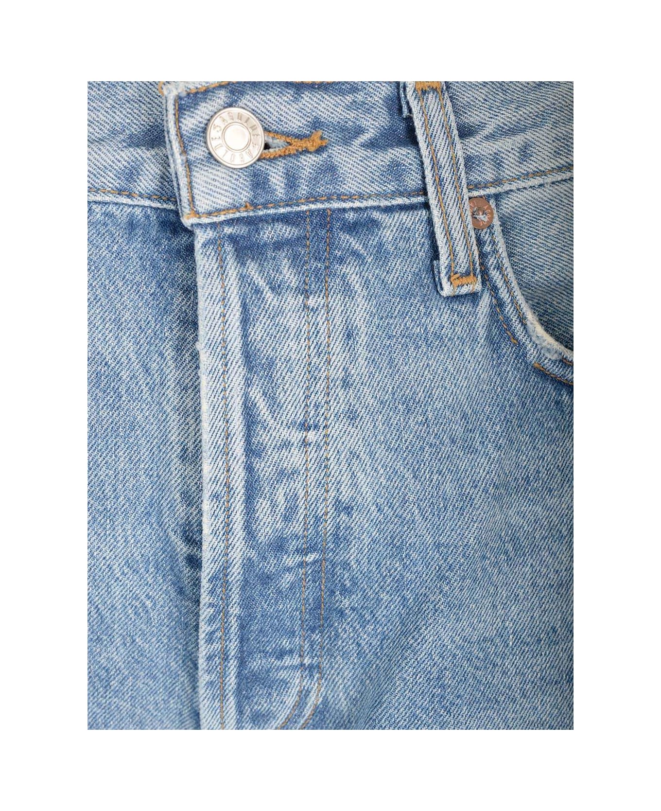 AGOLDE Light Blue Baggy Jeans - LIBER デニム