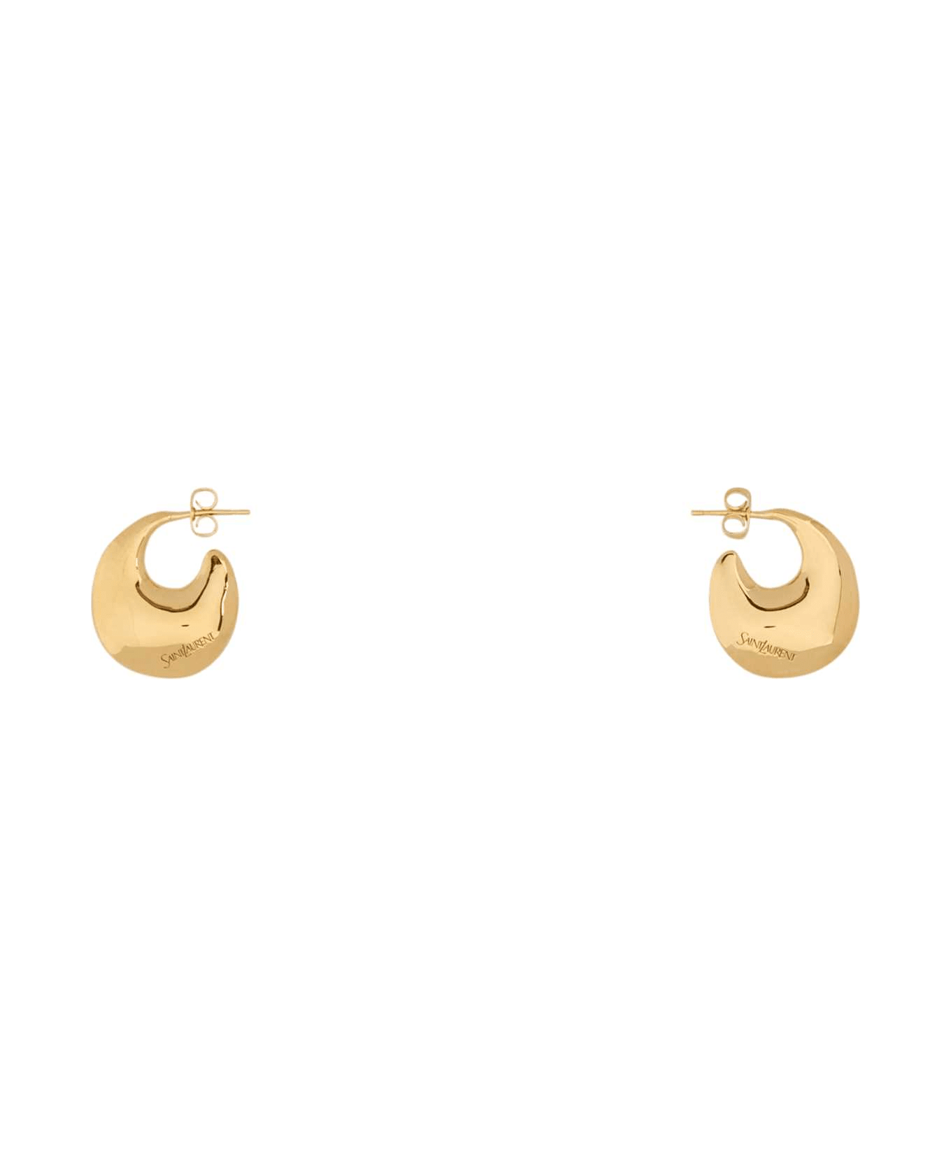Saint Laurent Gold Meal Earrings - DORE