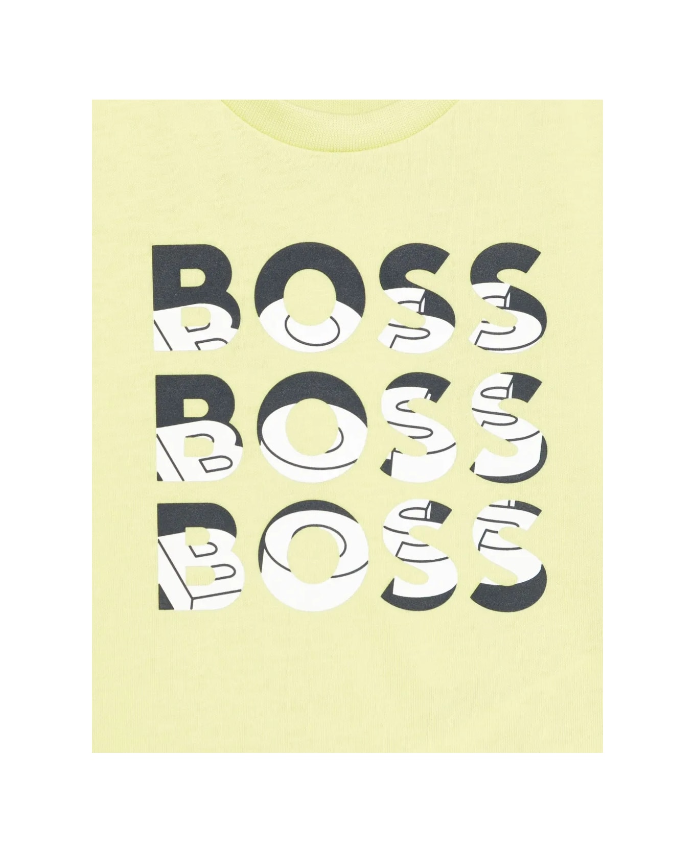Hugo Boss T-shirt Con Logo - Green