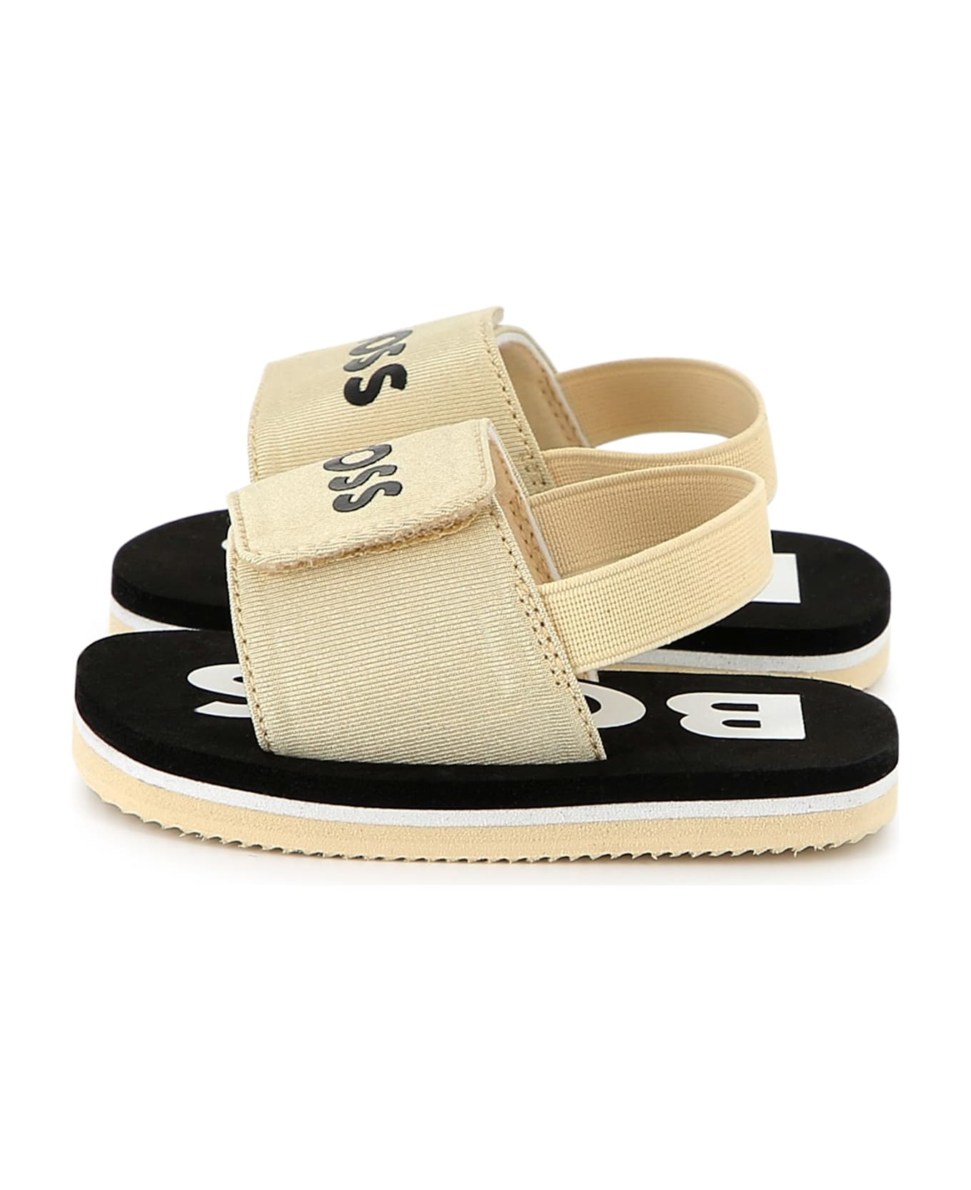 Hugo Boss Sandali Con Stampa - Beige