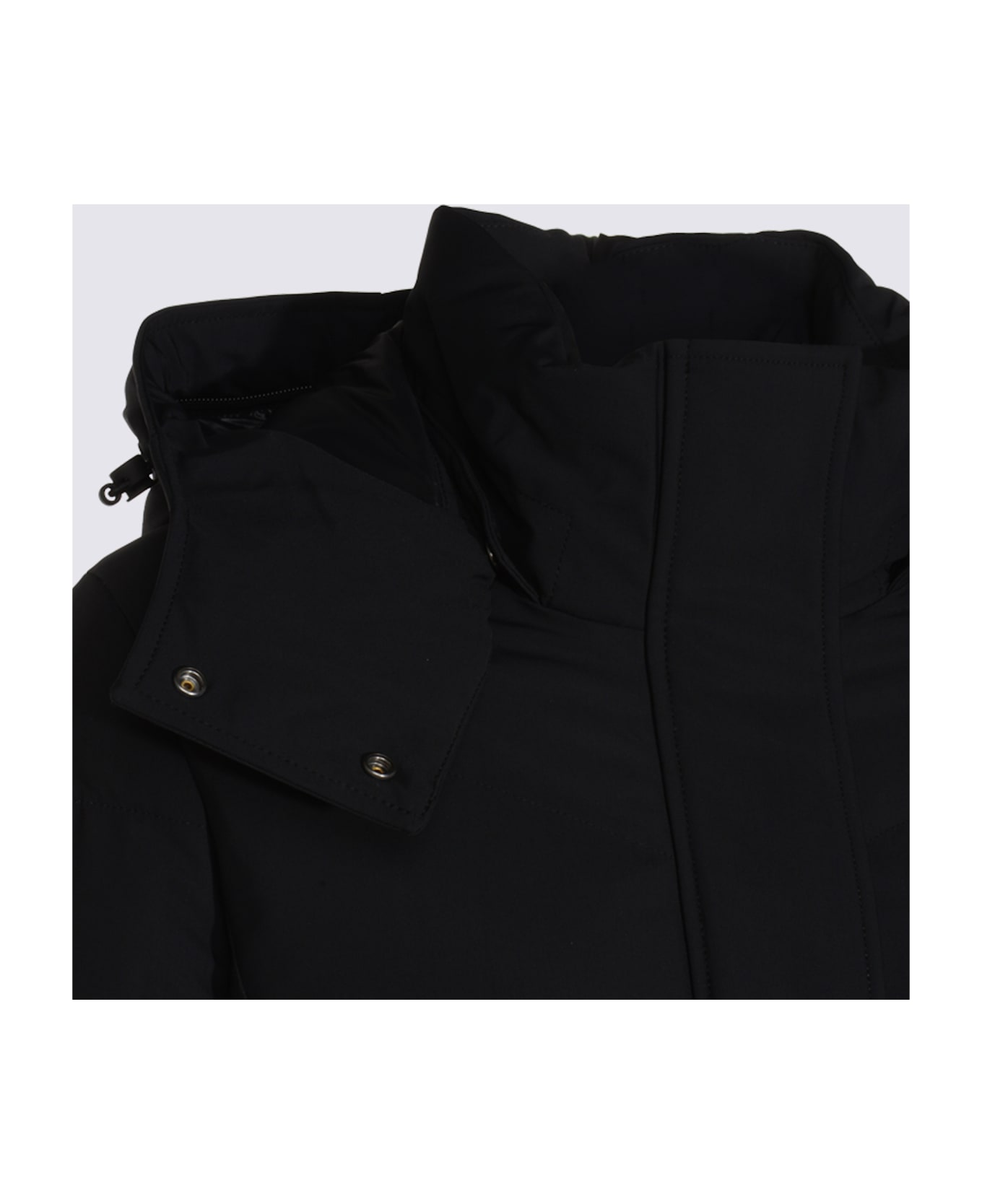 Moose Knuckles Black Down Jacket - Black